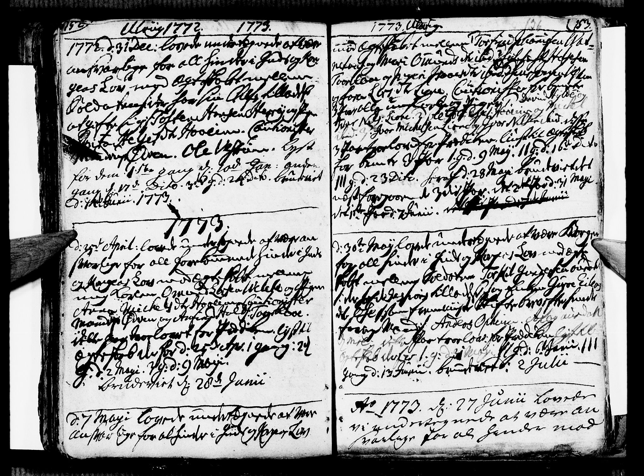 Ulvik sokneprestembete, SAB/A-78801/H/Haa: Parish register (official) no. A 9, 1743-1792, p. 136