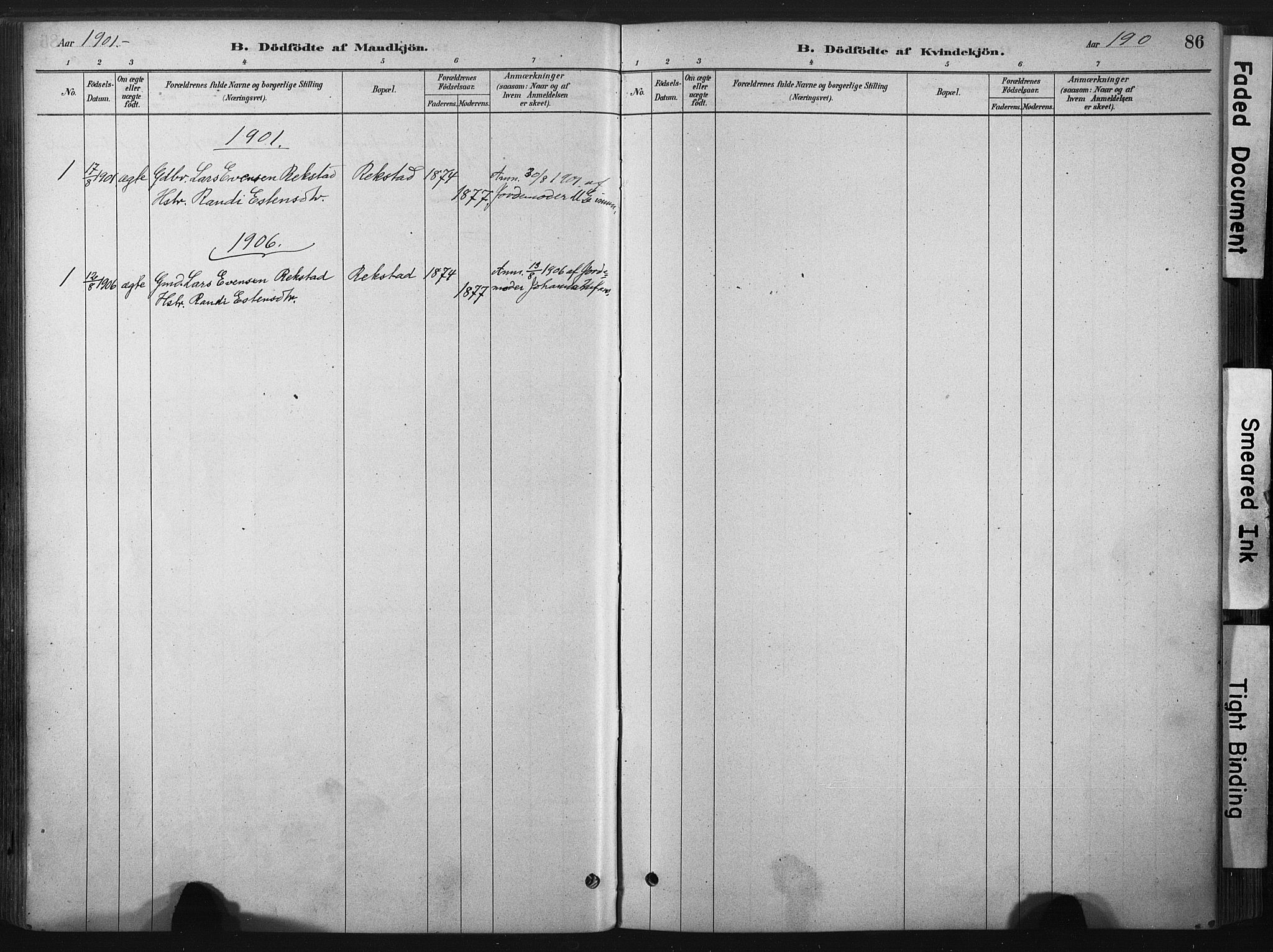 Ministerialprotokoller, klokkerbøker og fødselsregistre - Sør-Trøndelag, SAT/A-1456/667/L0795: Parish register (official) no. 667A03, 1879-1907, p. 86