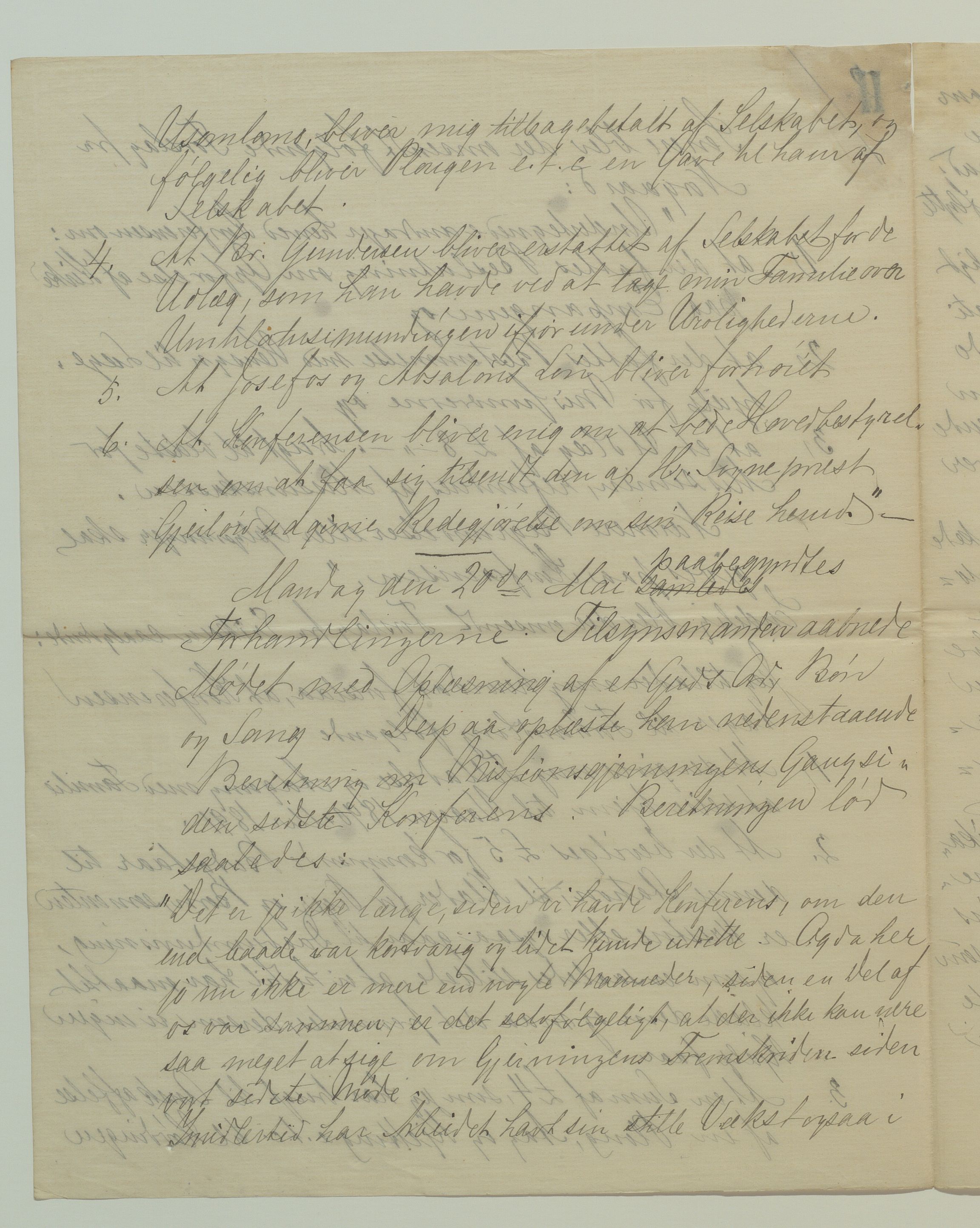 Det Norske Misjonsselskap - hovedadministrasjonen, VID/MA-A-1045/D/Da/Daa/L0037/0012: Konferansereferat og årsberetninger / Konferansereferat fra Sør-Afrika., 1889