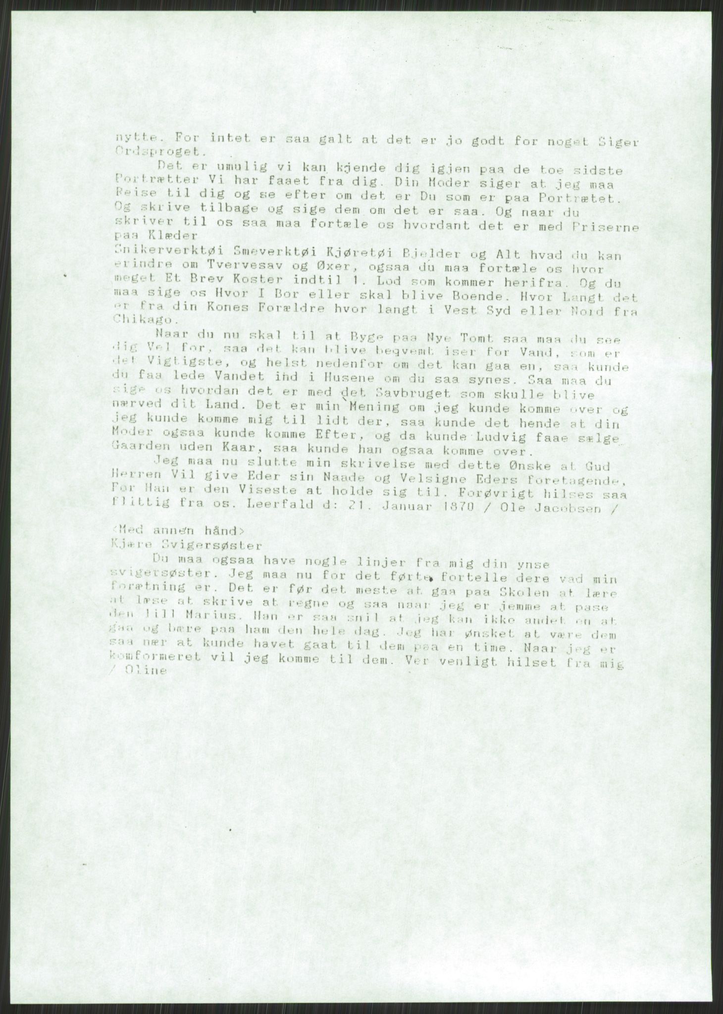 Samlinger til kildeutgivelse, Amerikabrevene, AV/RA-EA-4057/F/L0034: Innlån fra Nord-Trøndelag, 1838-1914, p. 79