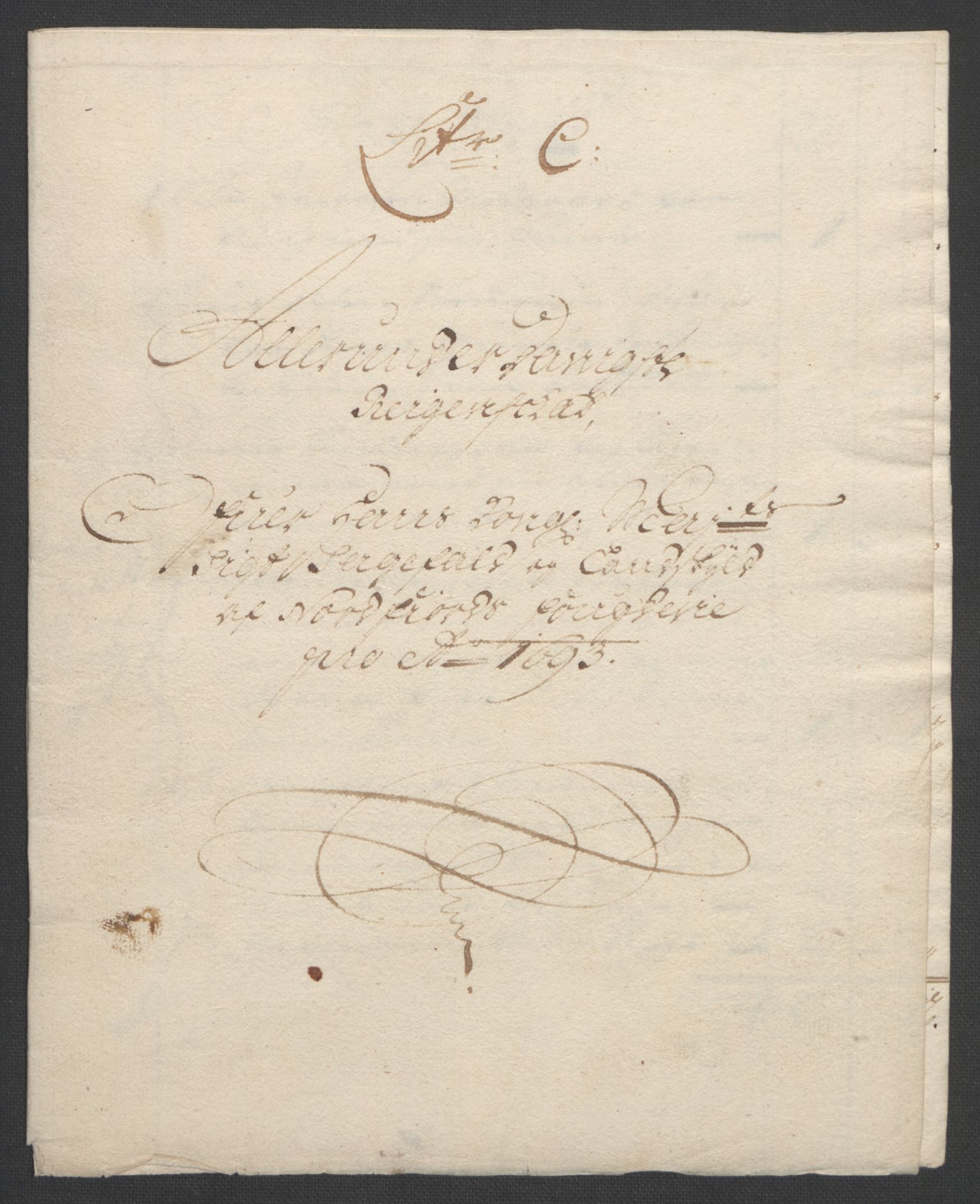 Rentekammeret inntil 1814, Reviderte regnskaper, Fogderegnskap, RA/EA-4092/R53/L3421: Fogderegnskap Sunn- og Nordfjord, 1693-1694, p. 194