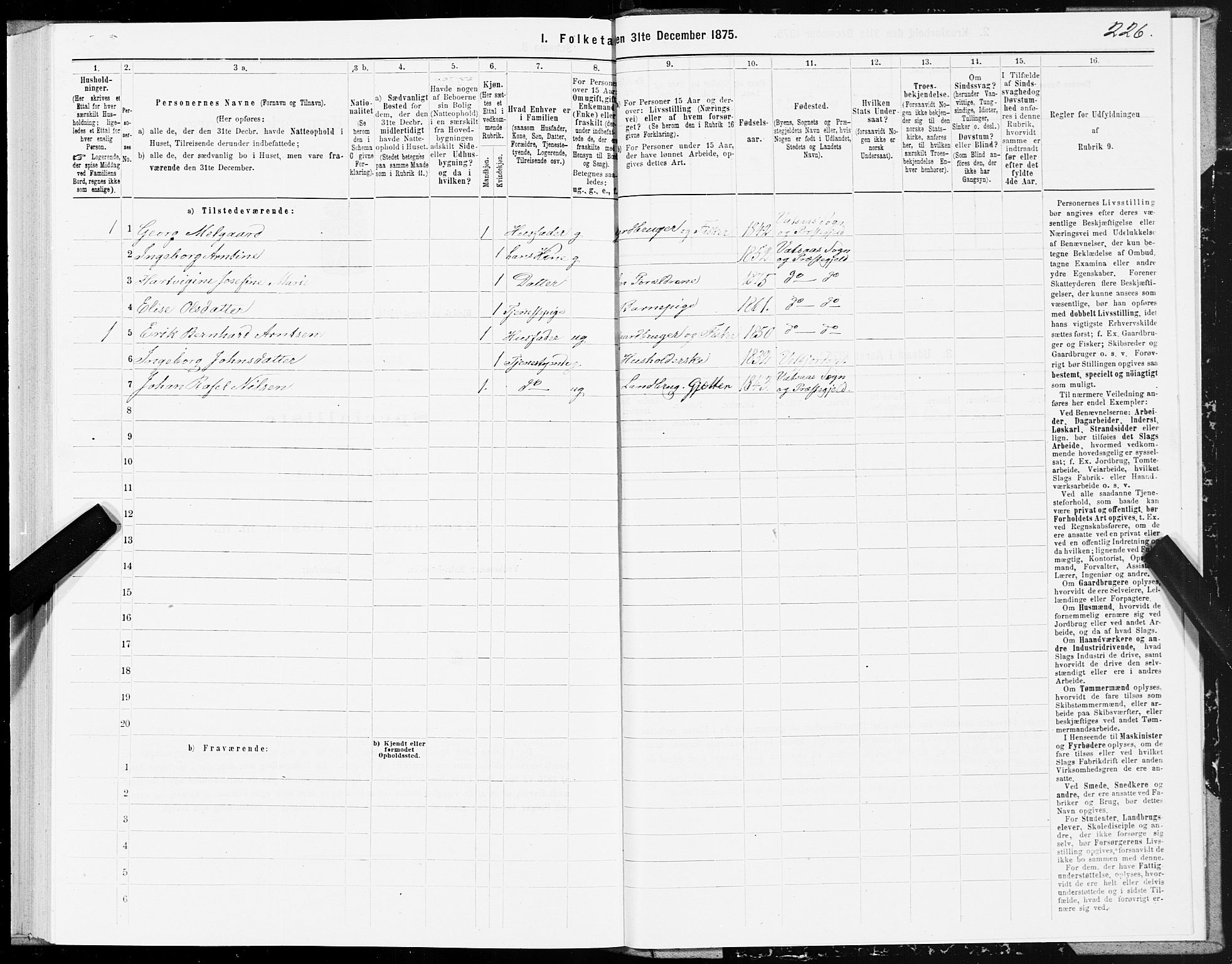 SAT, 1875 census for 1811P Bindal, 1875, p. 2226