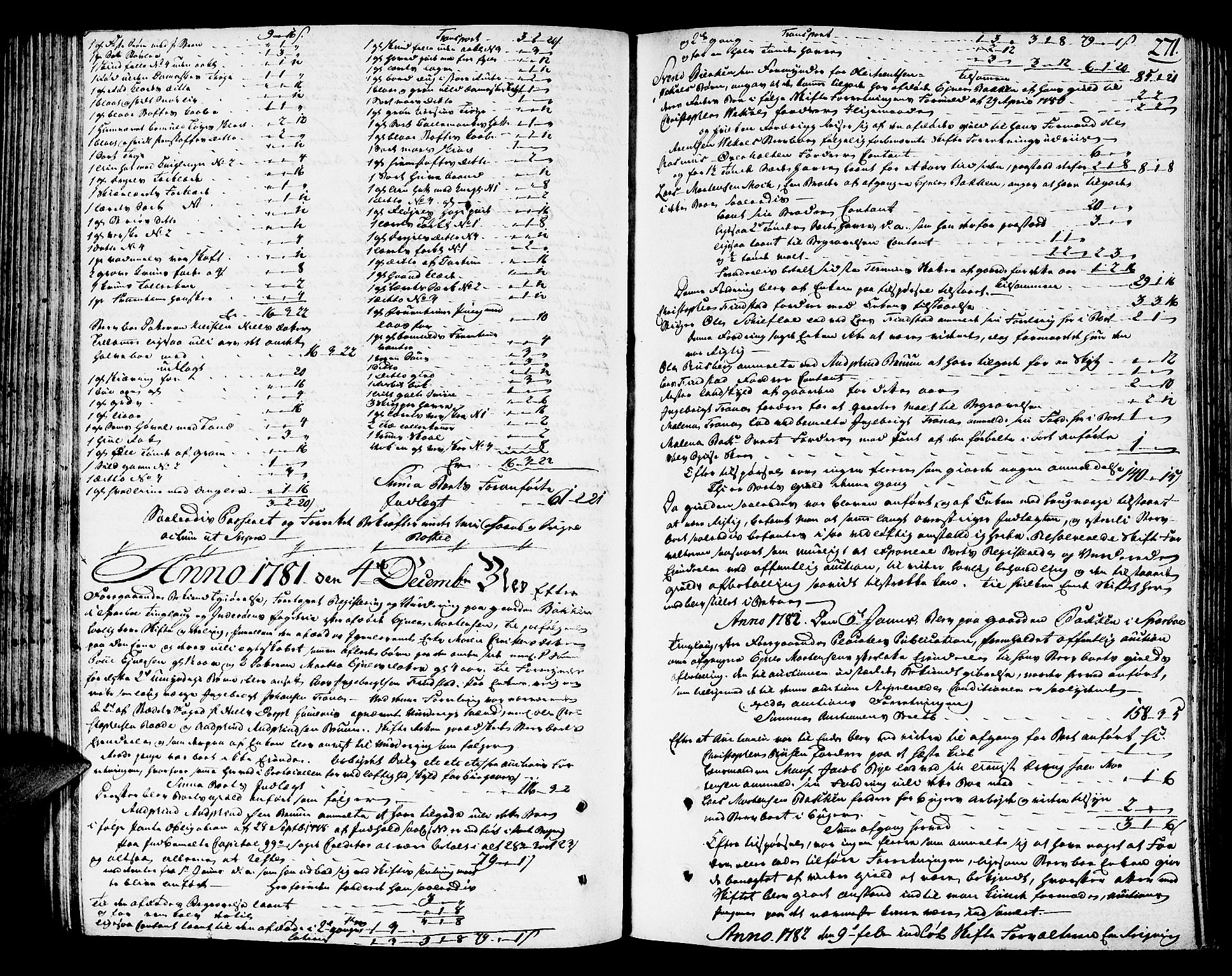 Inderøy sorenskriveri, SAT/A-4147/1/3/3A/L0013: Skifteprotokoll, 1777-1788, p. 270b-271a