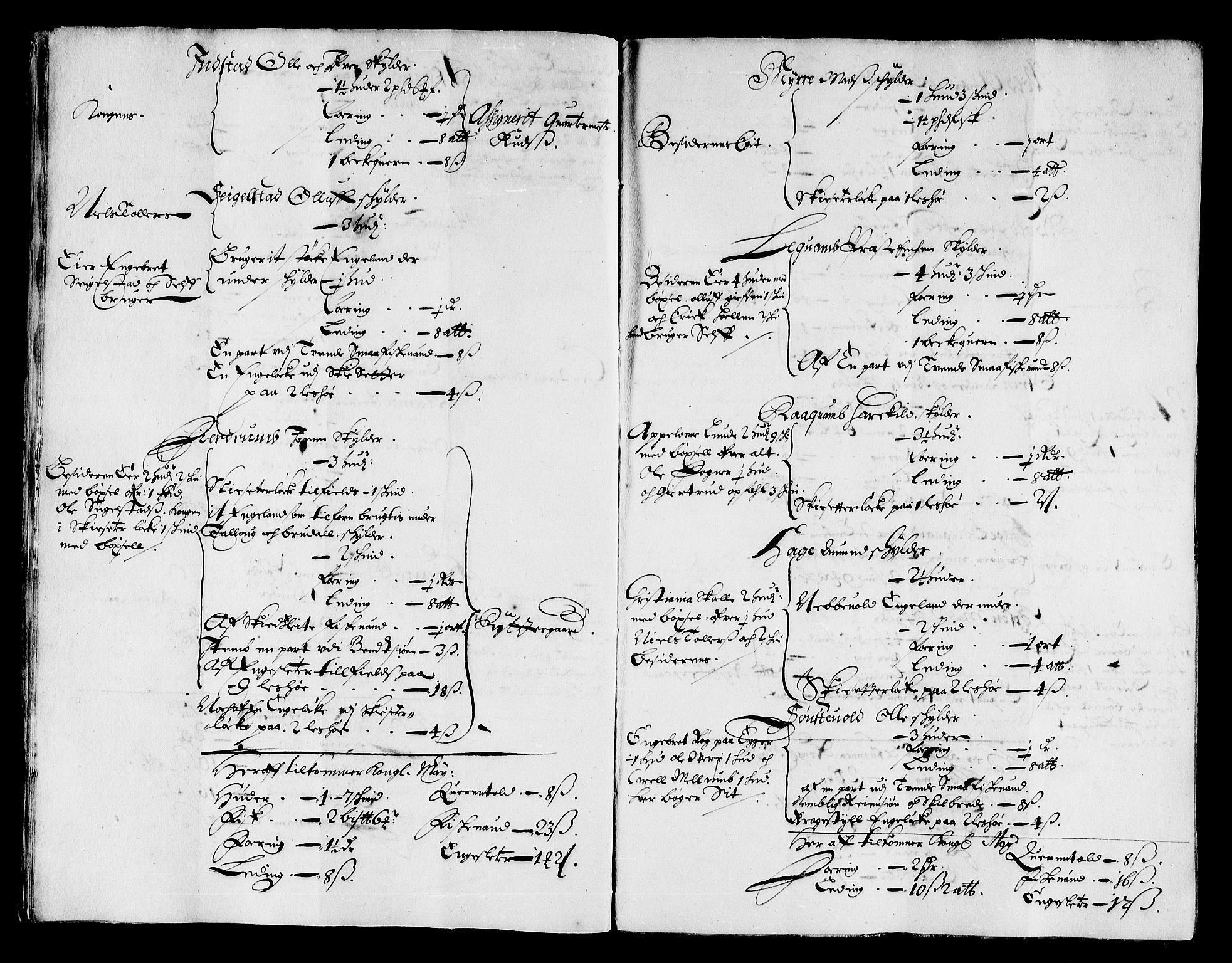 Rentekammeret inntil 1814, Reviderte regnskaper, Stiftamtstueregnskaper, Landkommissariatet på Akershus og Akershus stiftamt, AV/RA-EA-5869/R/Rb/L0126: Akershus stiftamt, 1674-1677