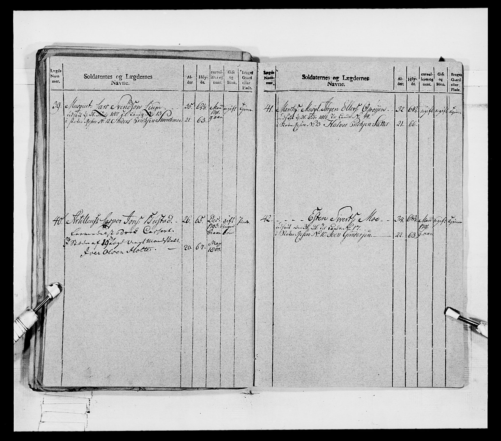 Generalitets- og kommissariatskollegiet, Det kongelige norske kommissariatskollegium, AV/RA-EA-5420/E/Eh/L0080: 2. Trondheimske nasjonale infanteriregiment, 1792-1800, p. 480