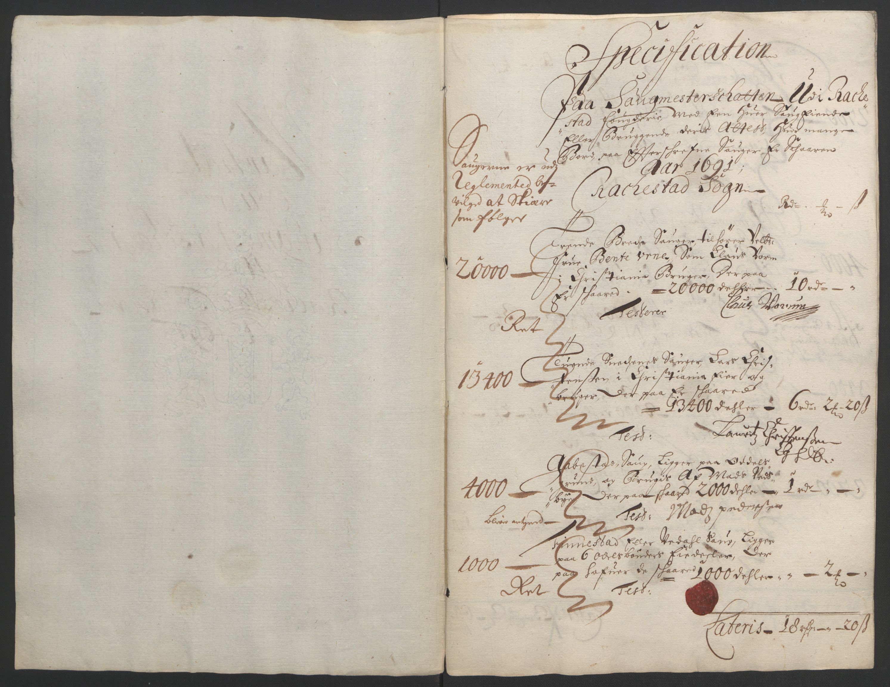 Rentekammeret inntil 1814, Reviderte regnskaper, Fogderegnskap, RA/EA-4092/R05/L0278: Fogderegnskap Rakkestad, 1691-1693, p. 74