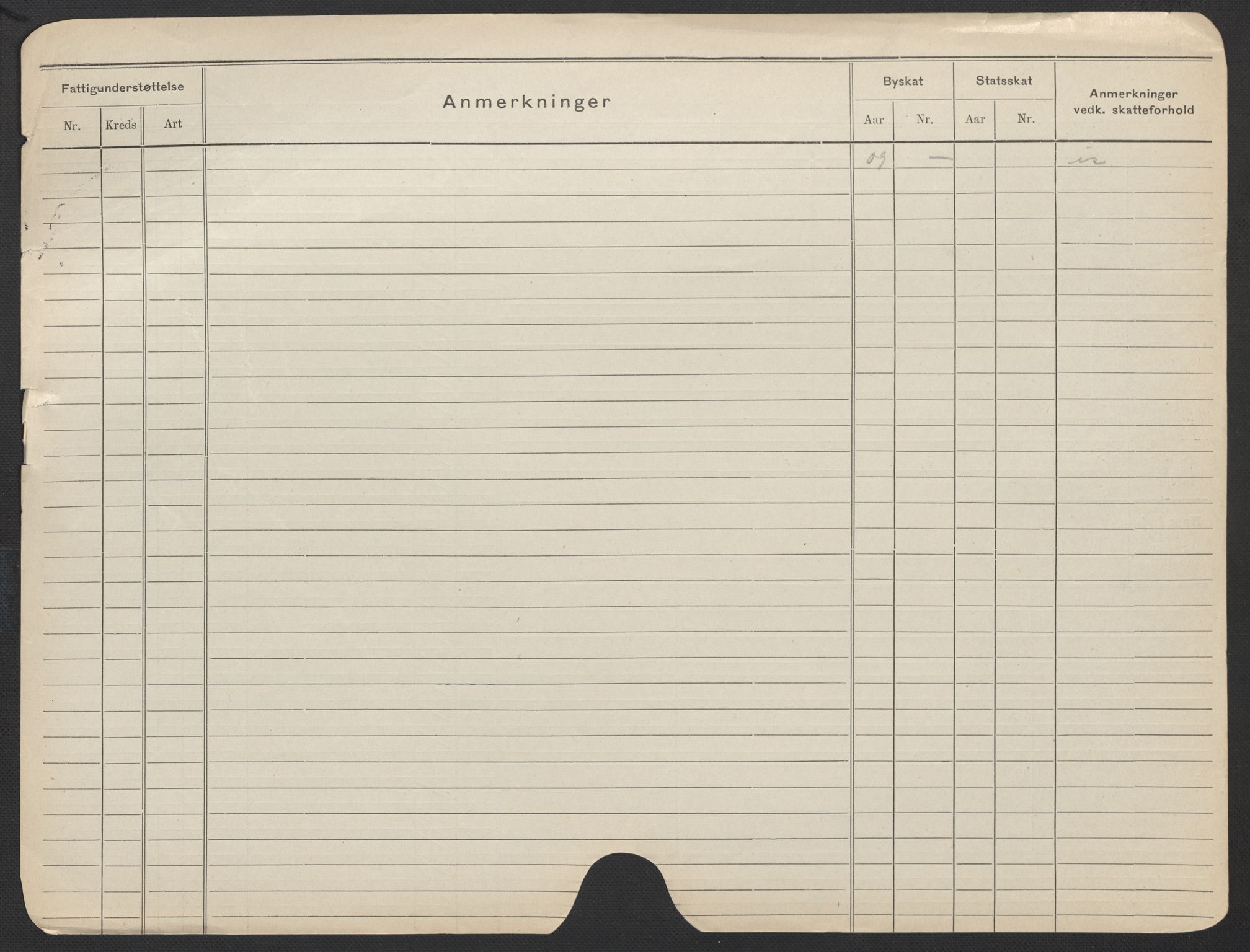 Oslo folkeregister, Registerkort, AV/SAO-A-11715/F/Fa/Fac/L0018: Kvinner, 1906-1914, p. 228b