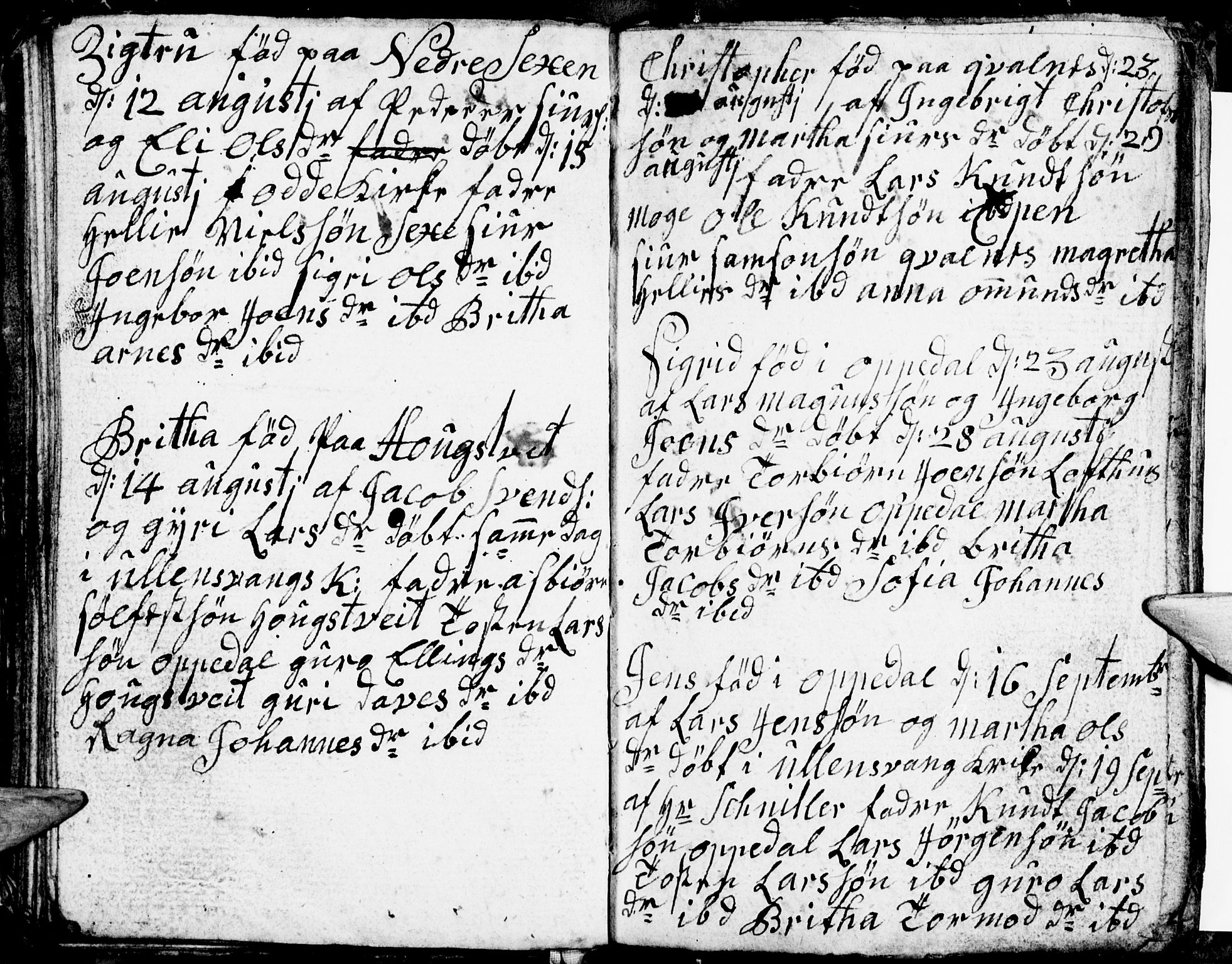 Ullensvang sokneprestembete, AV/SAB-A-78701/H/Hab: Parish register (copy) no. B 6, 1788-1791