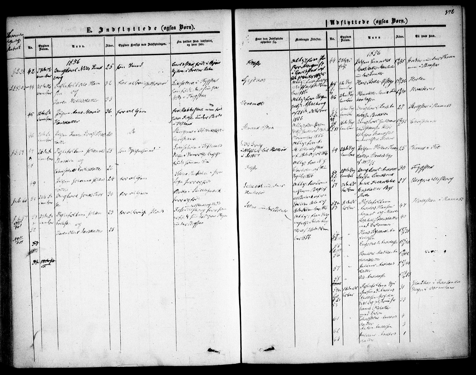 Høland prestekontor Kirkebøker, AV/SAO-A-10346a/F/Fa/L0010: Parish register (official) no. I 10, 1854-1861, p. 372