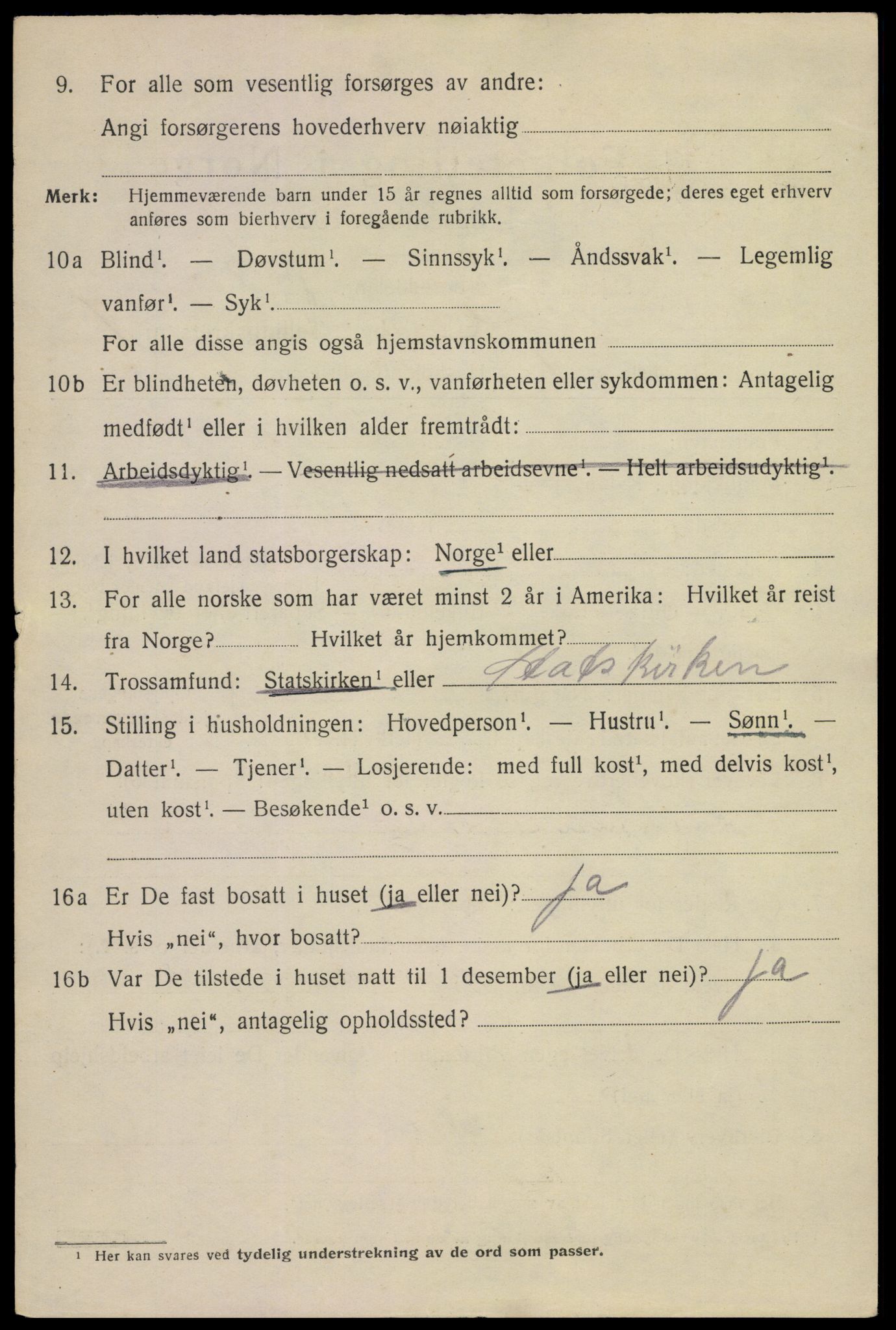 SAKO, 1920 census for Sandefjord, 1920, p. 10379