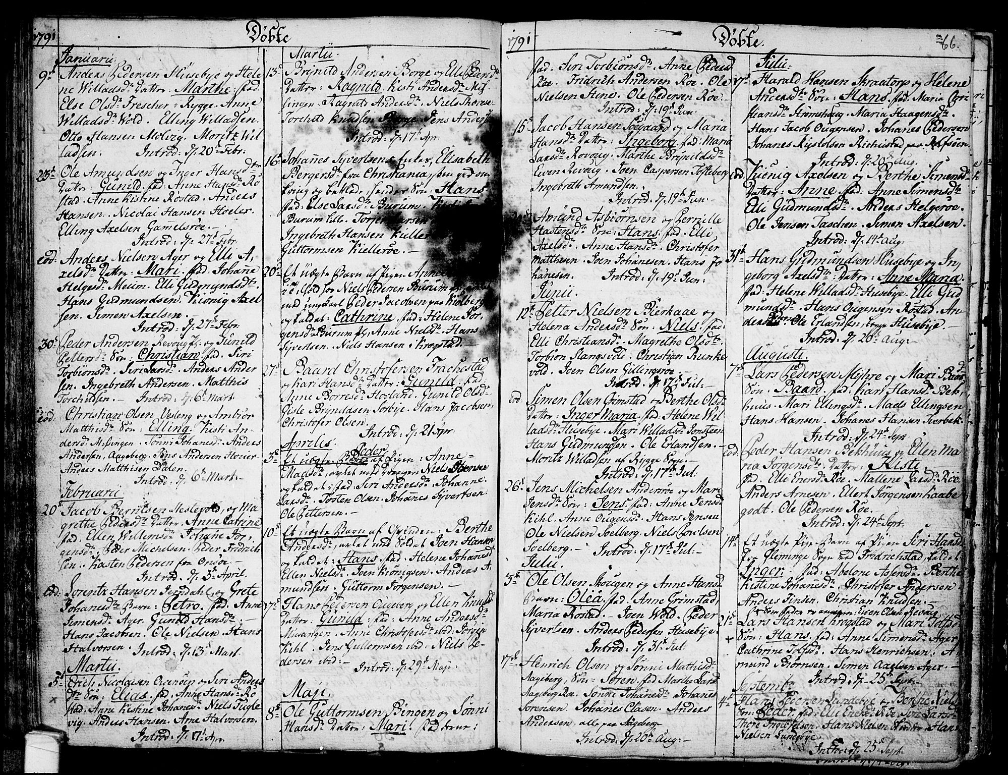 Råde prestekontor kirkebøker, AV/SAO-A-2009/F/Fa/L0002: Parish register (official) no. 2, 1762-1806, p. 66