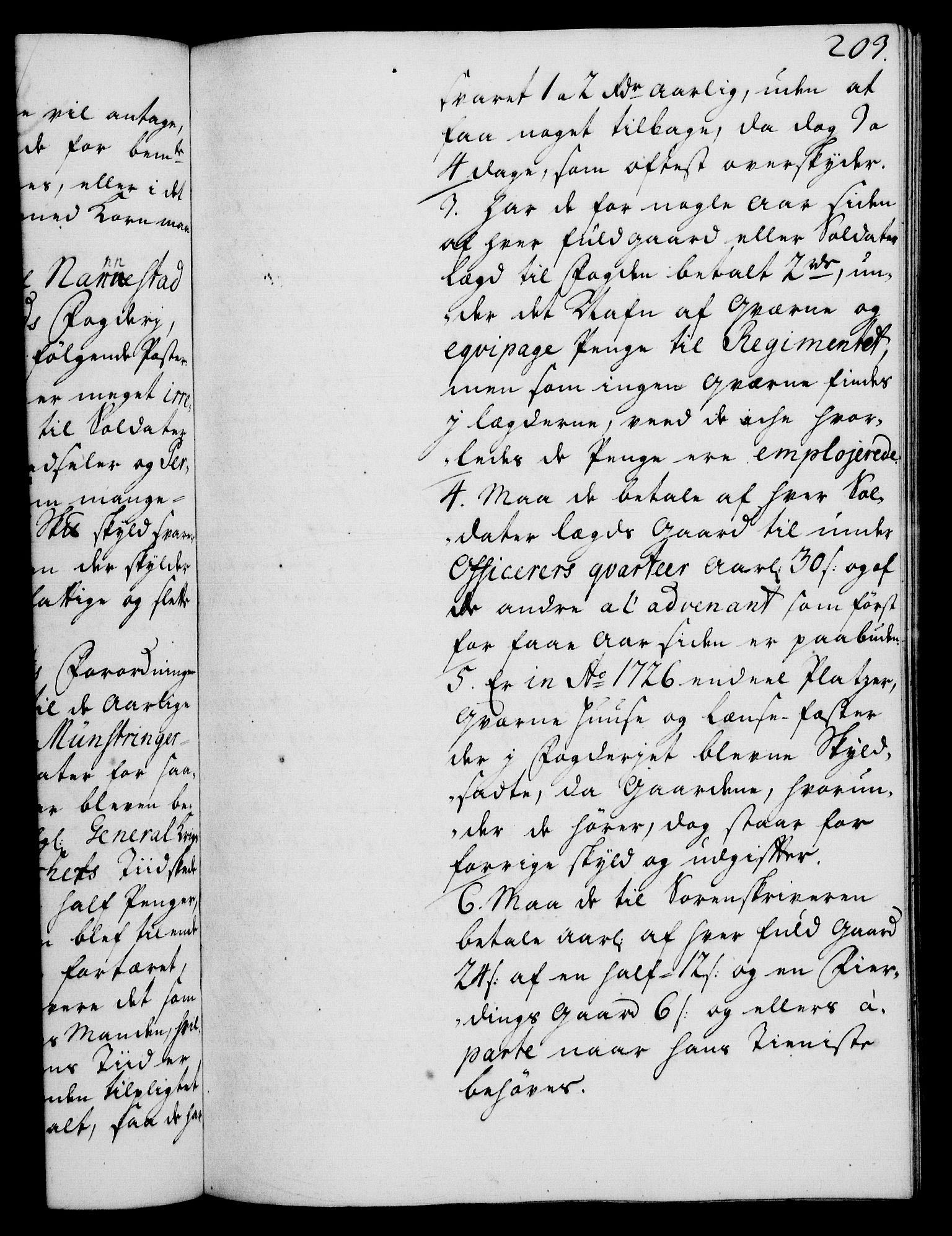 Rentekammeret, Kammerkanselliet, RA/EA-3111/G/Gh/Gha/L0015: Norsk ekstraktmemorialprotokoll (merket RK 53.60), 1733, p. 203