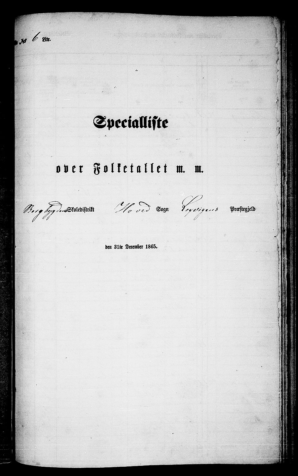 RA, 1865 census for Leksvik, 1865, p. 119