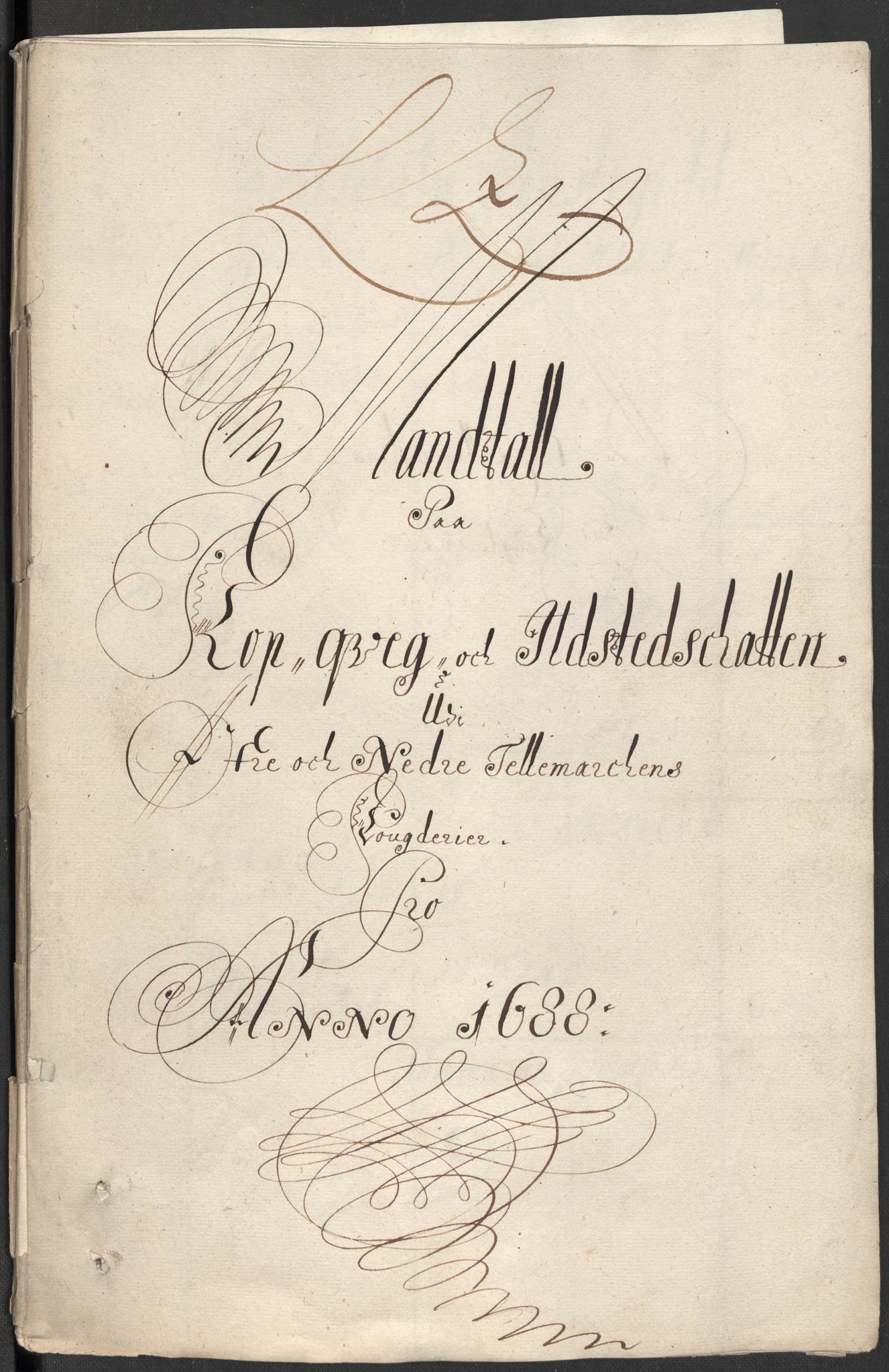 Rentekammeret inntil 1814, Reviderte regnskaper, Fogderegnskap, RA/EA-4092/R35/L2087: Fogderegnskap Øvre og Nedre Telemark, 1687-1689, p. 368