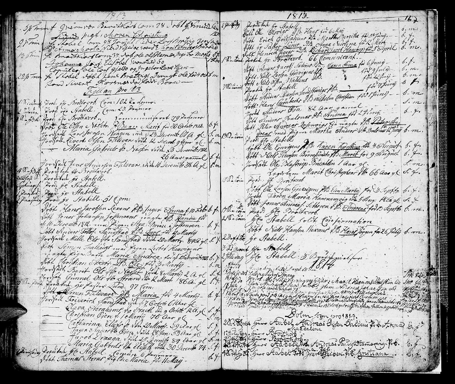 Ministerialprotokoller, klokkerbøker og fødselsregistre - Sør-Trøndelag, AV/SAT-A-1456/634/L0526: Parish register (official) no. 634A02, 1775-1818, p. 167