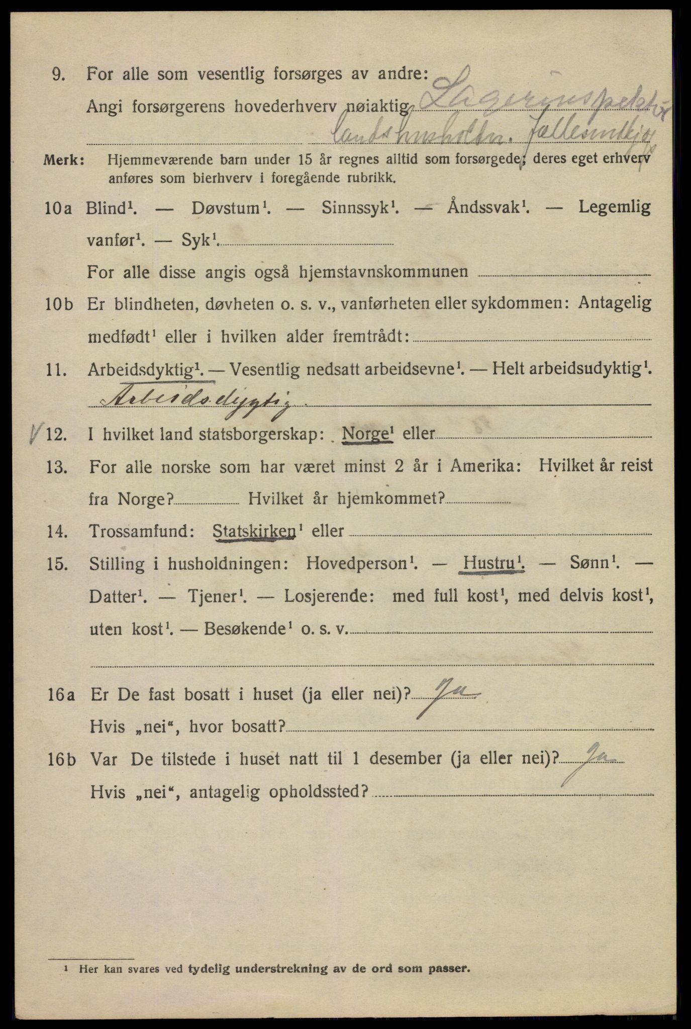 SAO, 1920 census for Kristiania, 1920, p. 562068