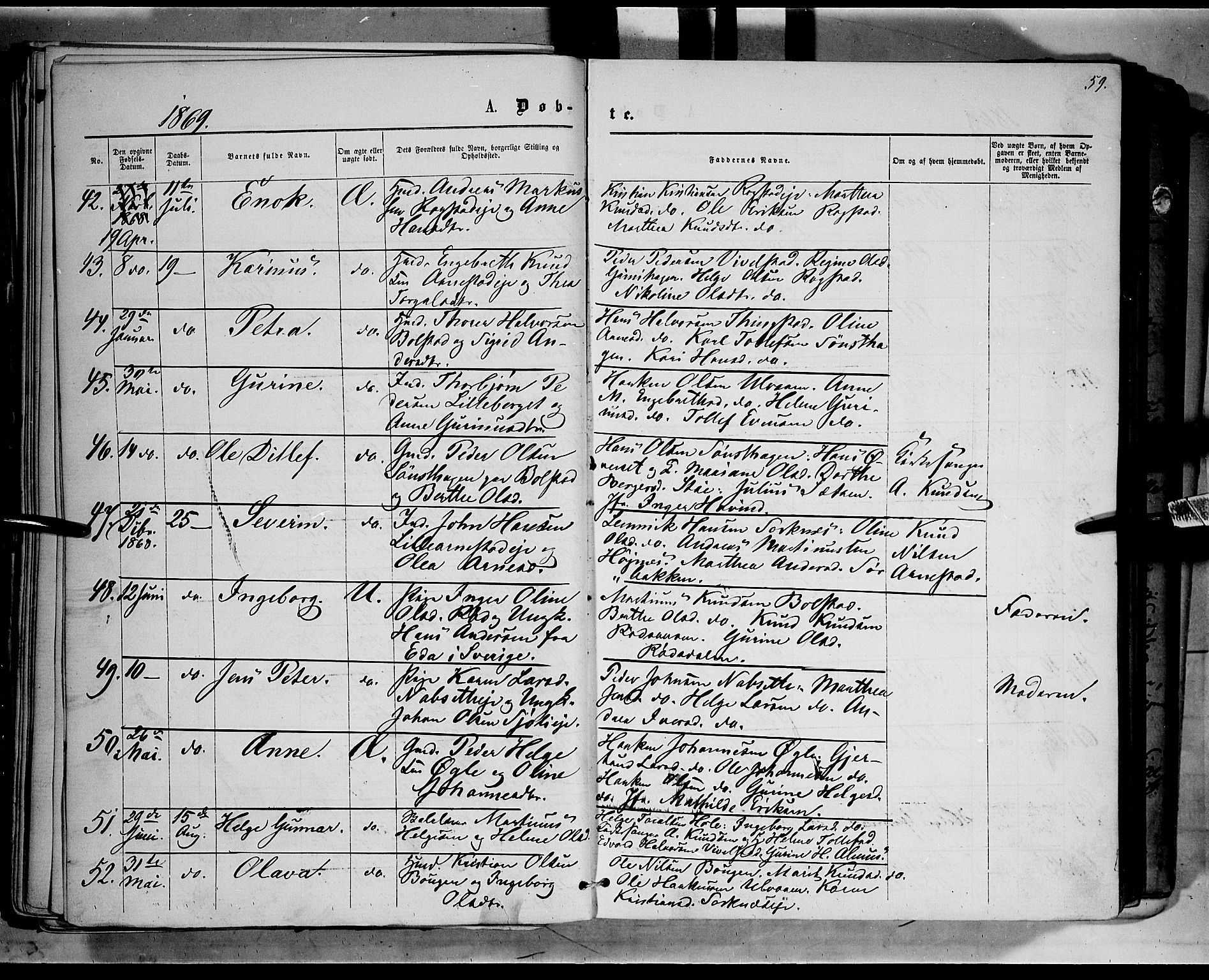 Åmot prestekontor, Hedmark, AV/SAH-PREST-056/H/Ha/Haa/L0008: Parish register (official) no. 8, 1862-1875, p. 59