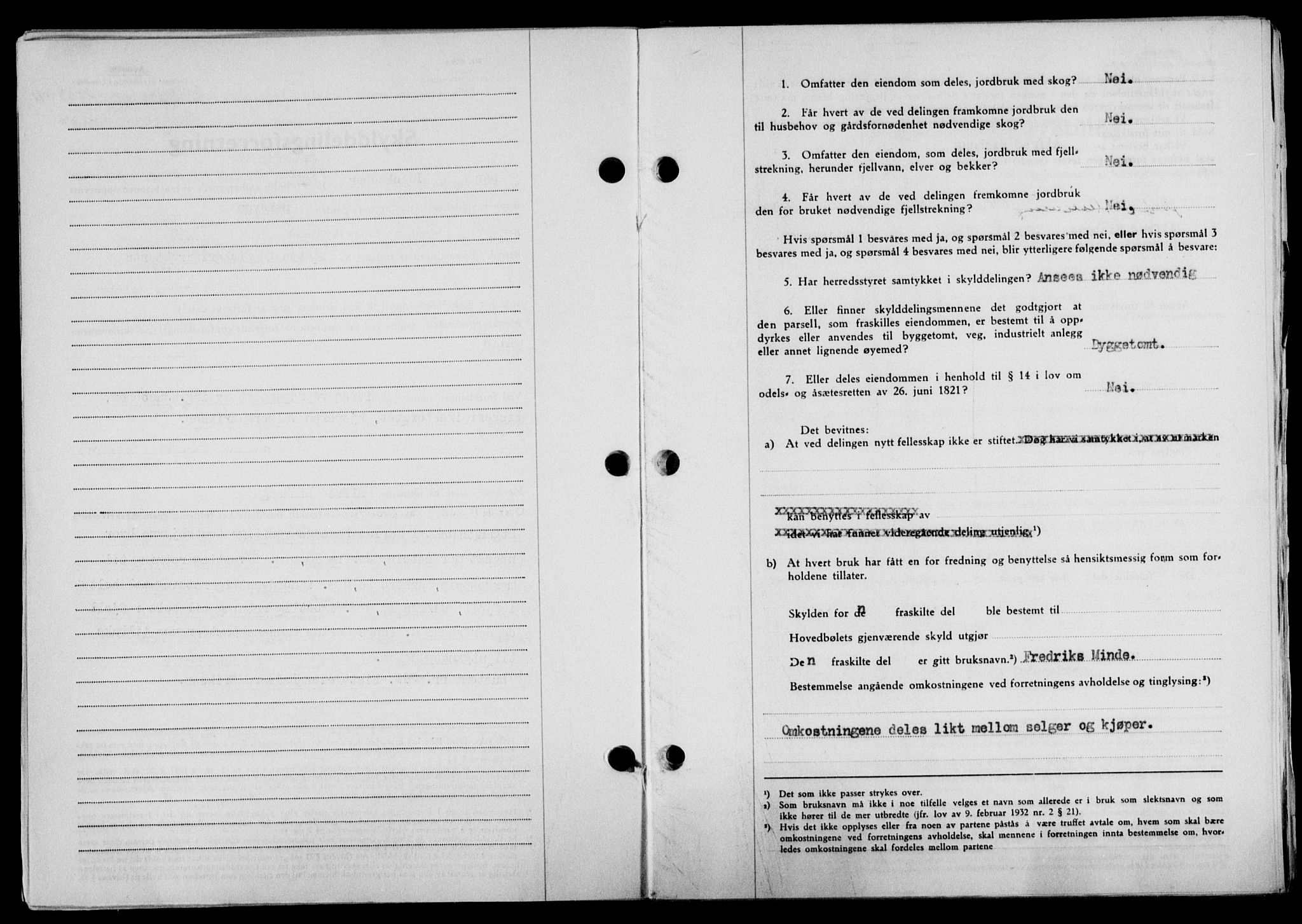 Lofoten sorenskriveri, SAT/A-0017/1/2/2C/L0020a: Mortgage book no. 20a, 1948-1949, Diary no: : 2853/1948