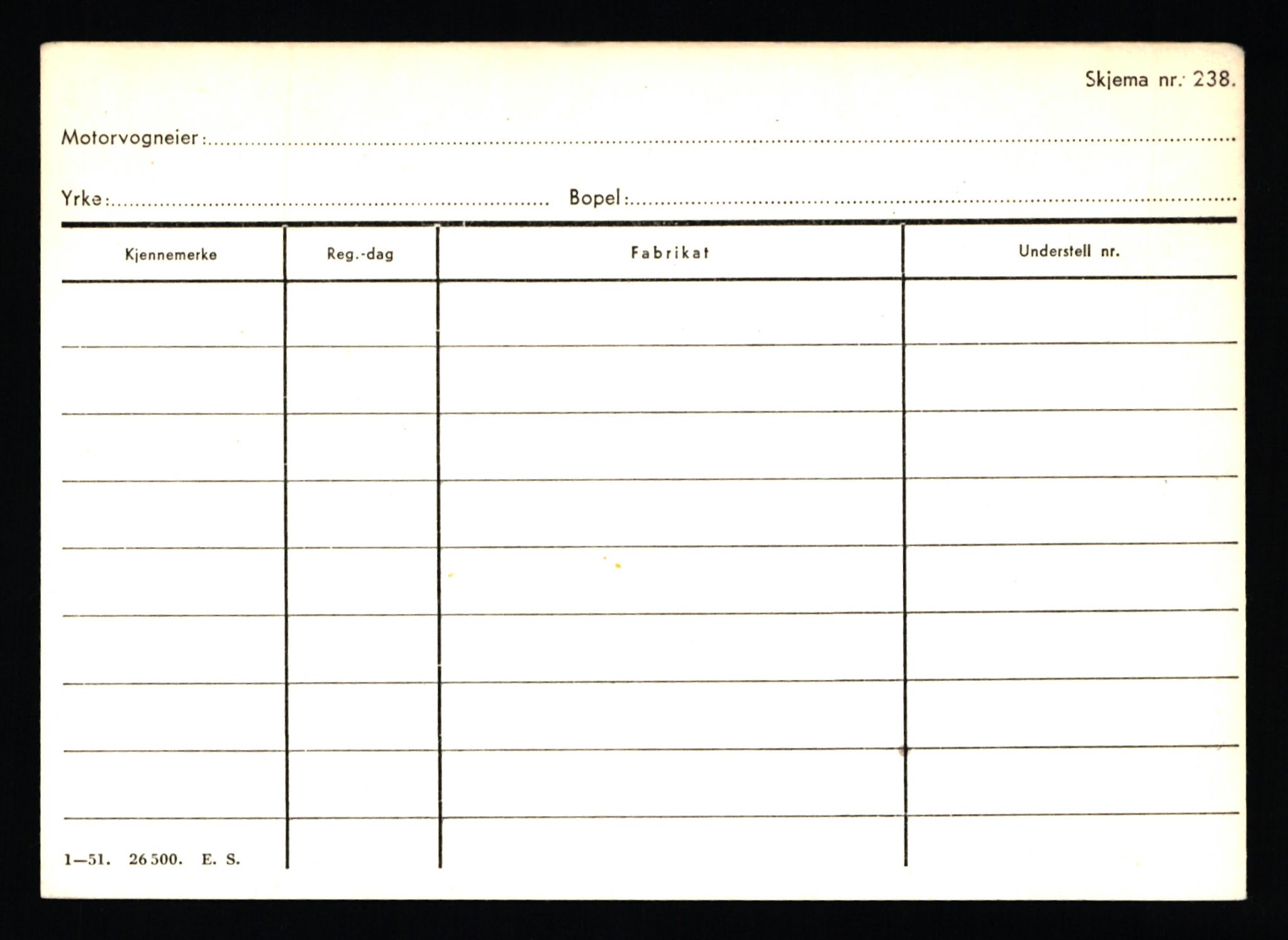 Stavanger trafikkstasjon, AV/SAST-A-101942/0/H/L0008: Eraker - Fjellstad, 1930-1971, p. 2045