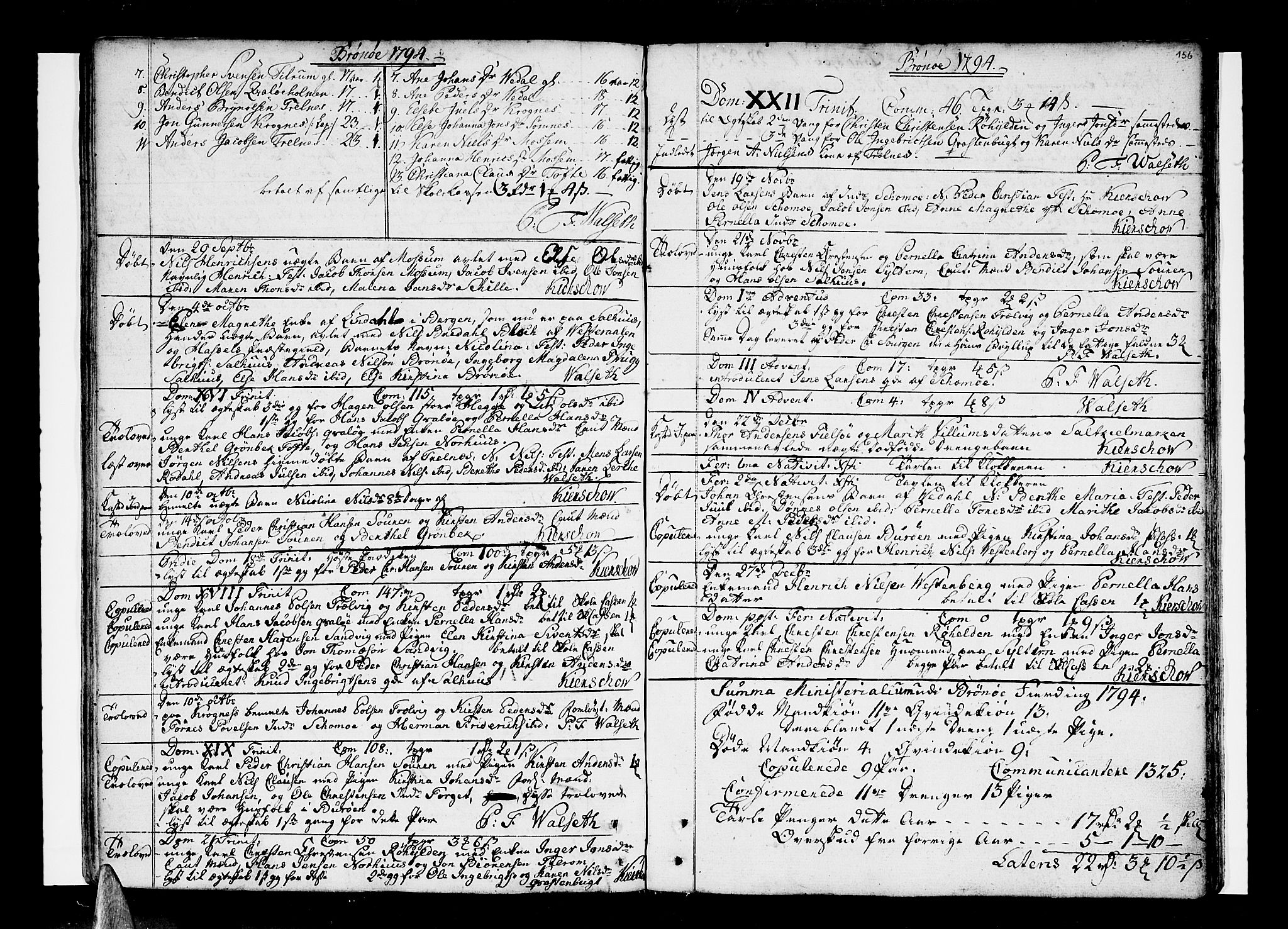 Ministerialprotokoller, klokkerbøker og fødselsregistre - Nordland, SAT/A-1459/813/L0195: Parish register (official) no. 813A05, 1752-1803, p. 156