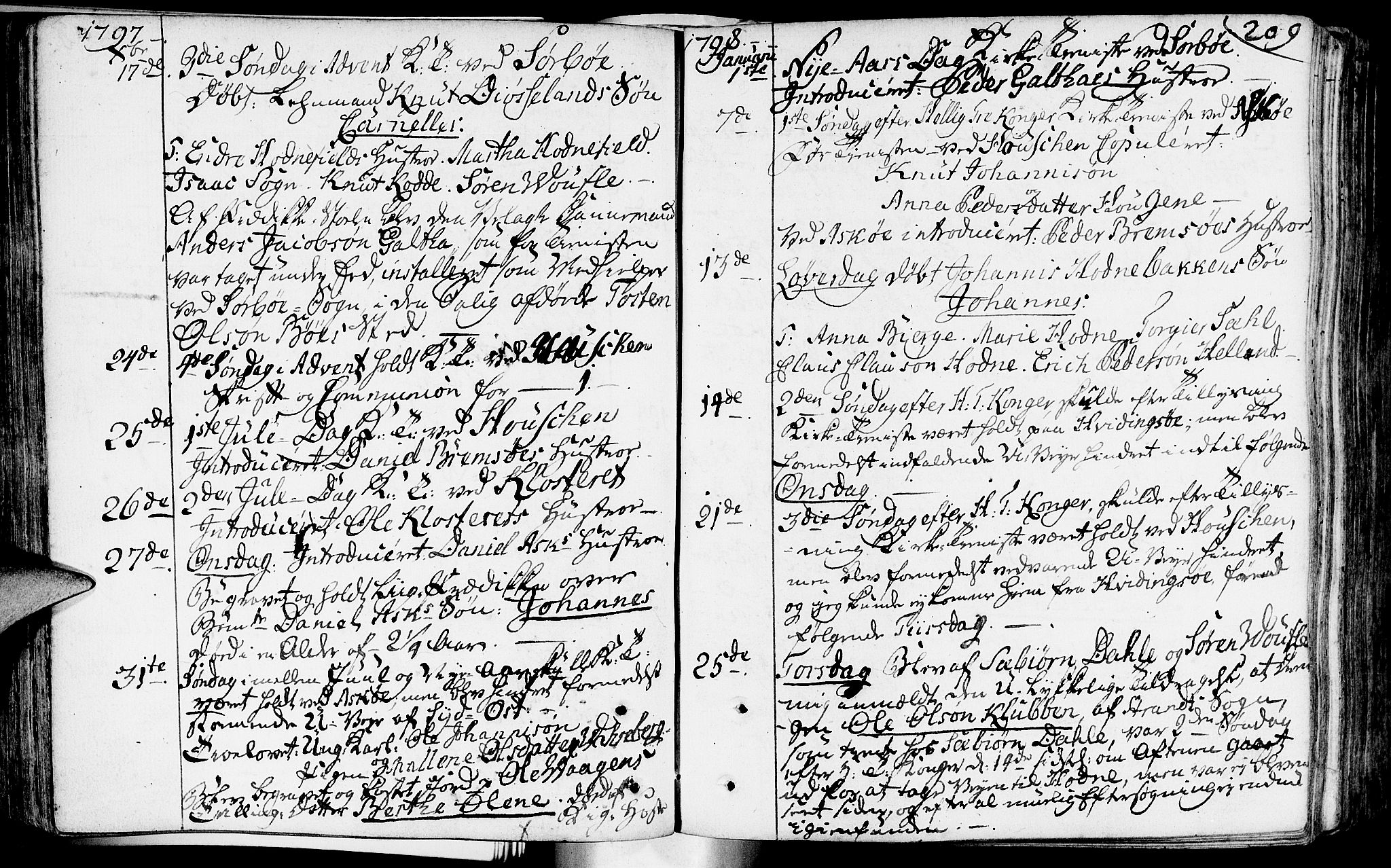 Rennesøy sokneprestkontor, SAST/A -101827/H/Ha/Haa/L0003: Parish register (official) no. A 3, 1772-1815, p. 209