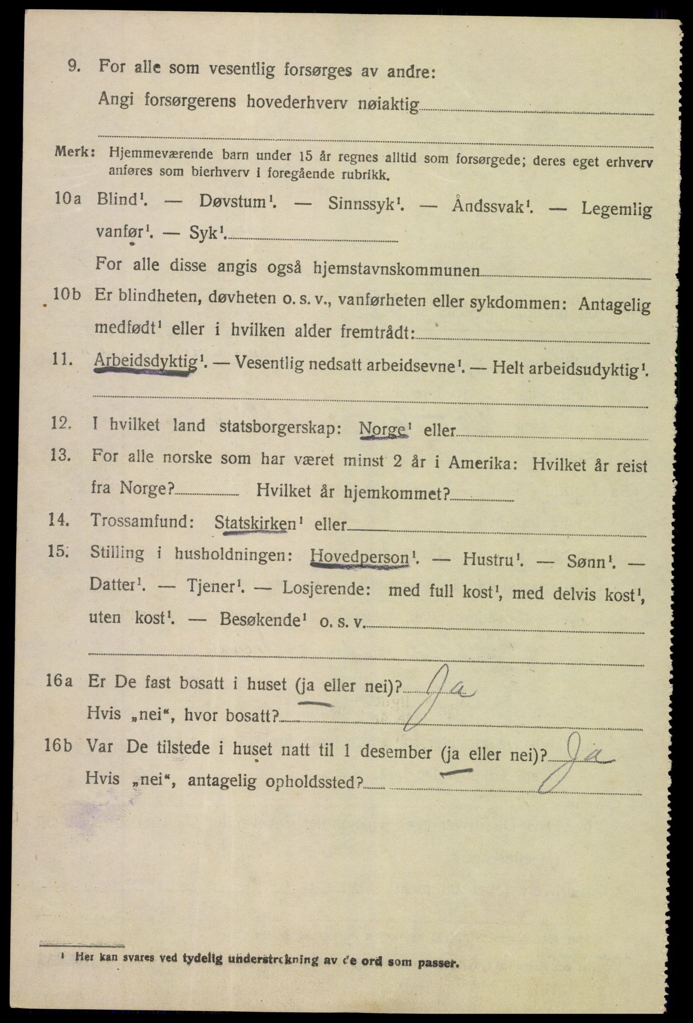 SAK, 1920 census for Søndeled, 1920, p. 4306
