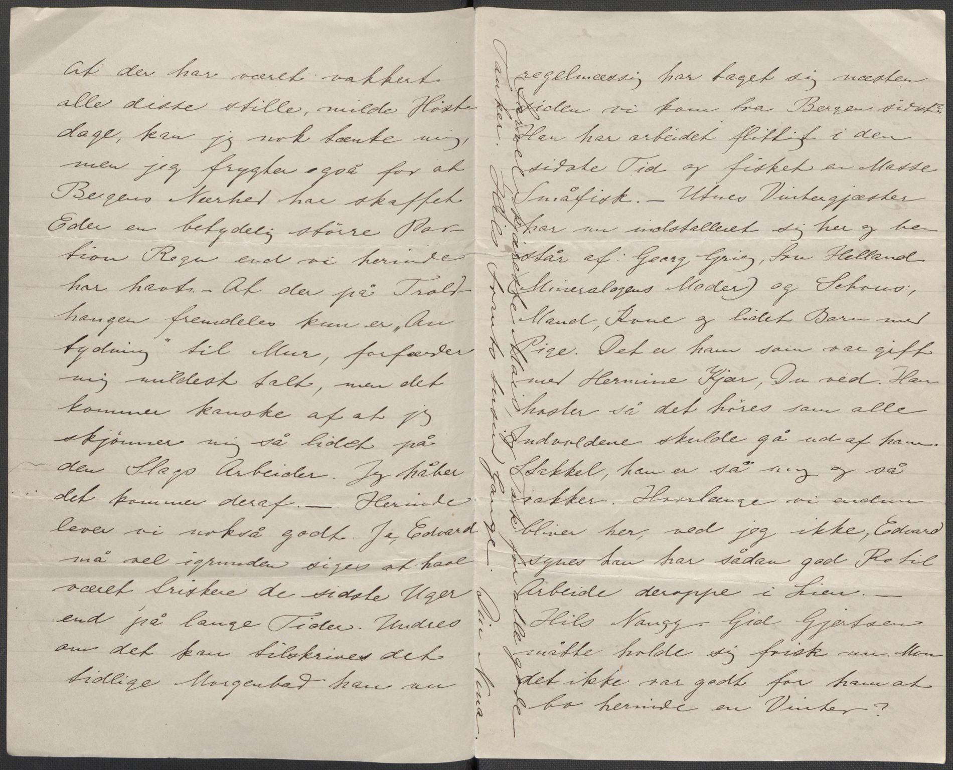 Beyer, Frants, AV/RA-PA-0132/F/L0001: Brev fra Edvard Grieg til Frantz Beyer og "En del optegnelser som kan tjene til kommentar til brevene" av Marie Beyer, 1872-1907, p. 143