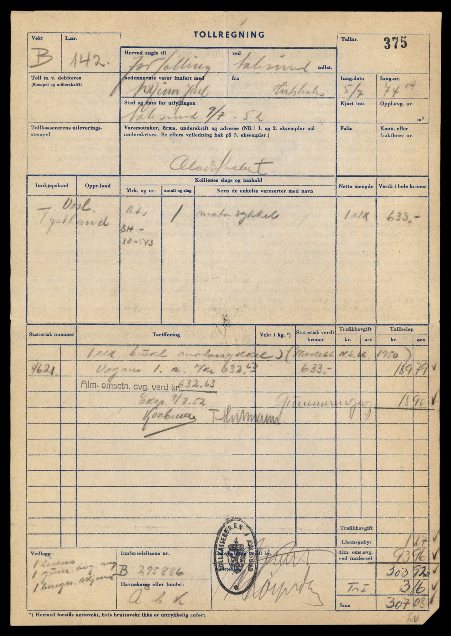 Møre og Romsdal vegkontor - Ålesund trafikkstasjon, AV/SAT-A-4099/F/Fe/L0031: Registreringskort for kjøretøy T 11800 - T 11996, 1927-1998, p. 225