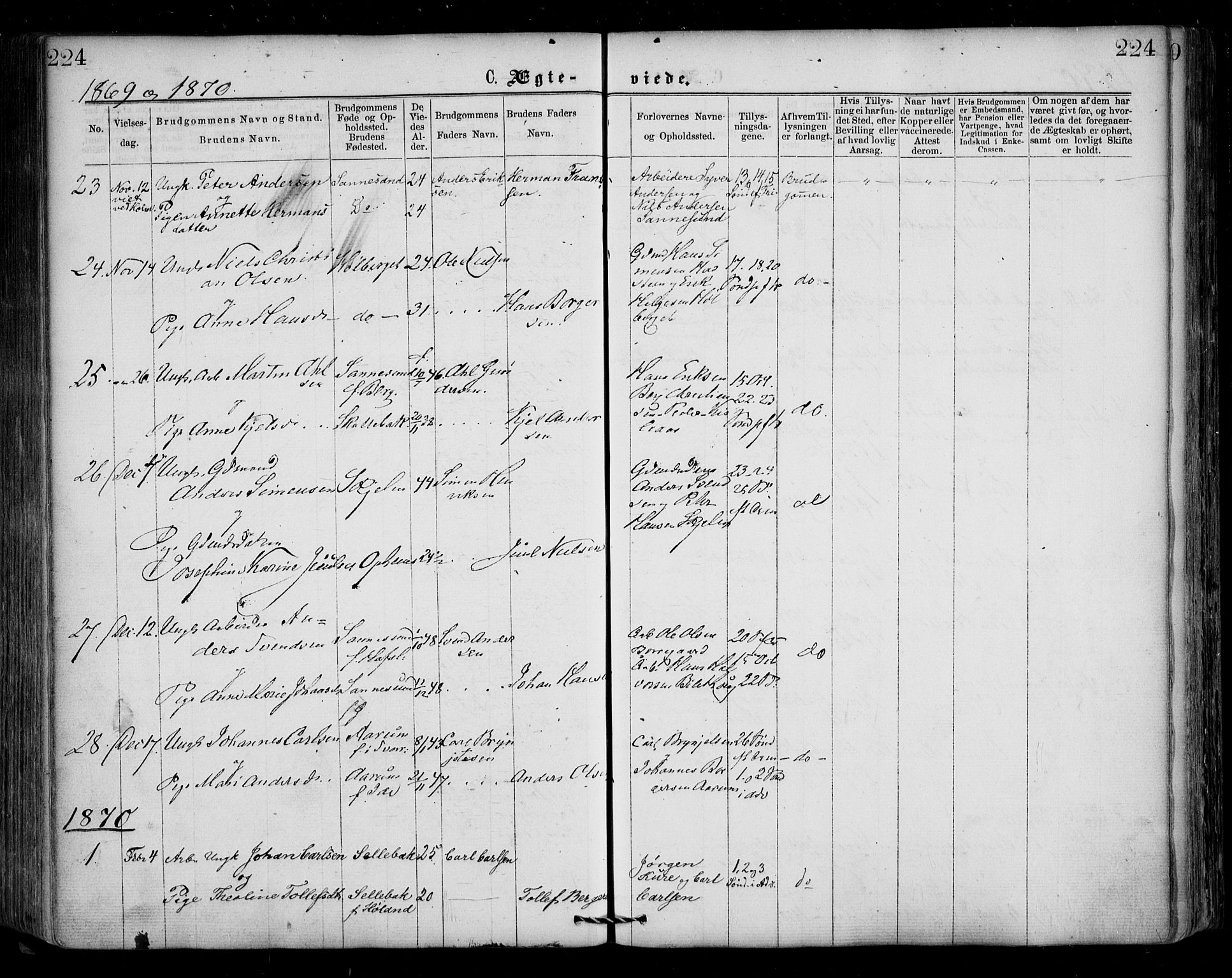 Borge prestekontor Kirkebøker, SAO/A-10903/F/Fa/L0006: Parish register (official) no. I 6, 1861-1874, p. 224