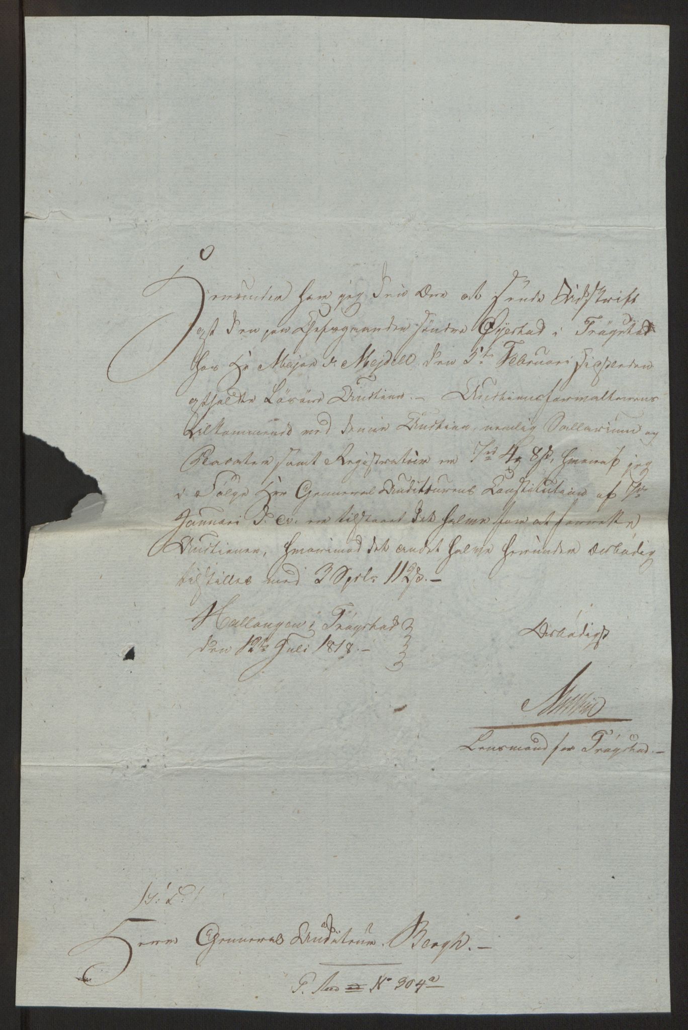 Forsvaret, Generalauditøren, AV/RA-RAFA-1772/F/Fj/Fja/L0018b: --, 1759-1824, p. 2