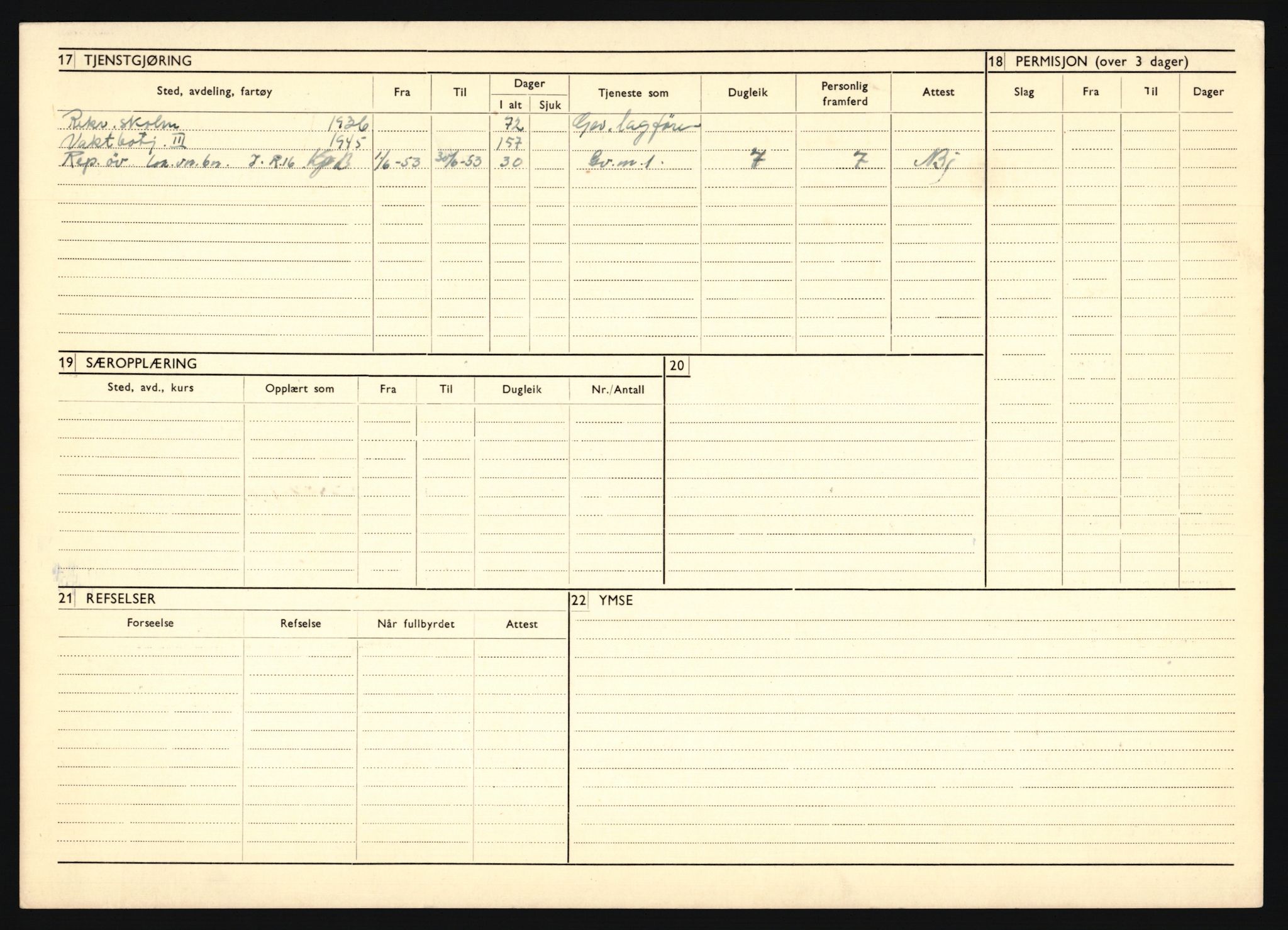 Forsvaret, Troms infanteriregiment nr. 16, AV/RA-RAFA-3146/P/Pa/L0020: Rulleblad for regimentets menige mannskaper, årsklasse 1936, 1936, p. 700