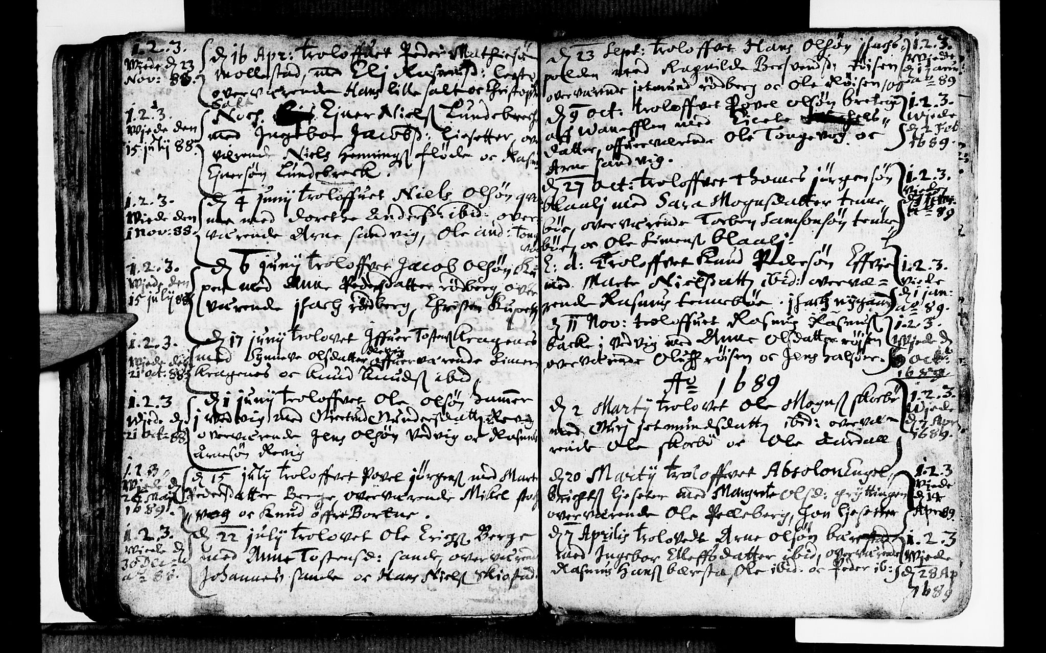 Selje sokneprestembete, AV/SAB-A-99938/H/Ha/Haa/Haaa: Parish register (official) no. A 1, 1668-1696, p. 100