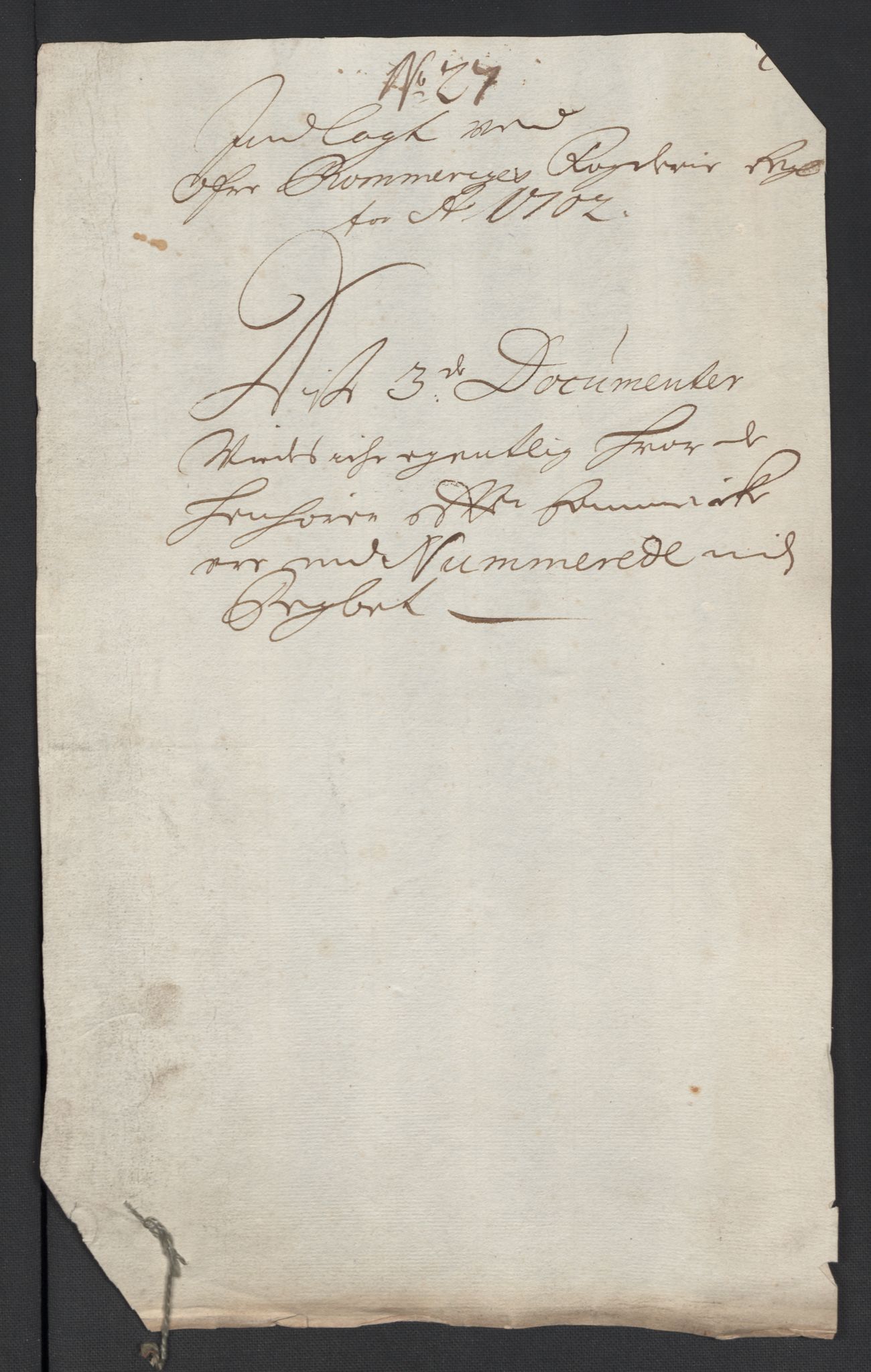 Rentekammeret inntil 1814, Reviderte regnskaper, Fogderegnskap, AV/RA-EA-4092/R12/L0714: Fogderegnskap Øvre Romerike, 1702, p. 312