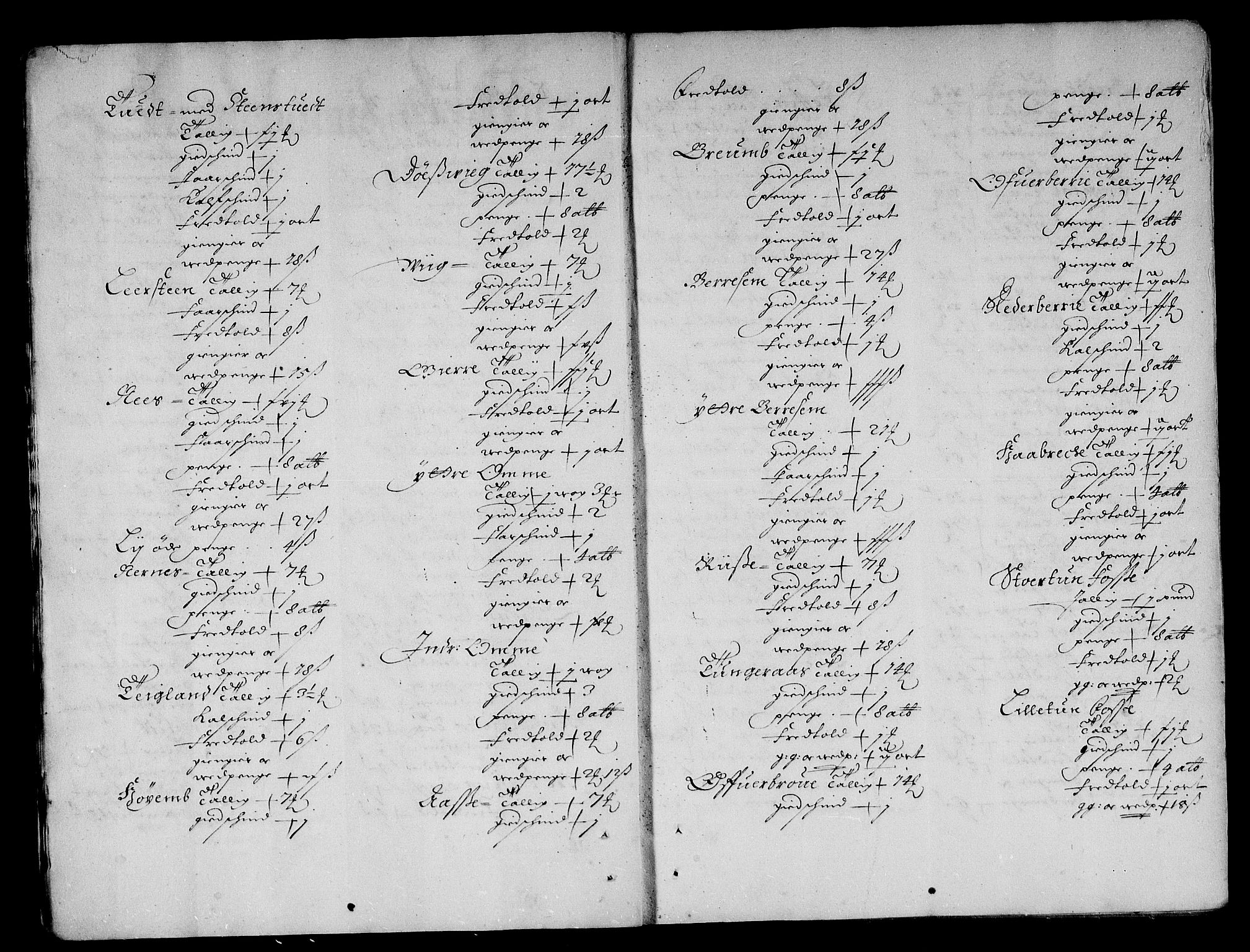 Rentekammeret inntil 1814, Reviderte regnskaper, Stiftamtstueregnskaper, Bergen stiftamt, AV/RA-EA-6043/R/Rc/L0042: Bergen stiftamt, 1673-1675