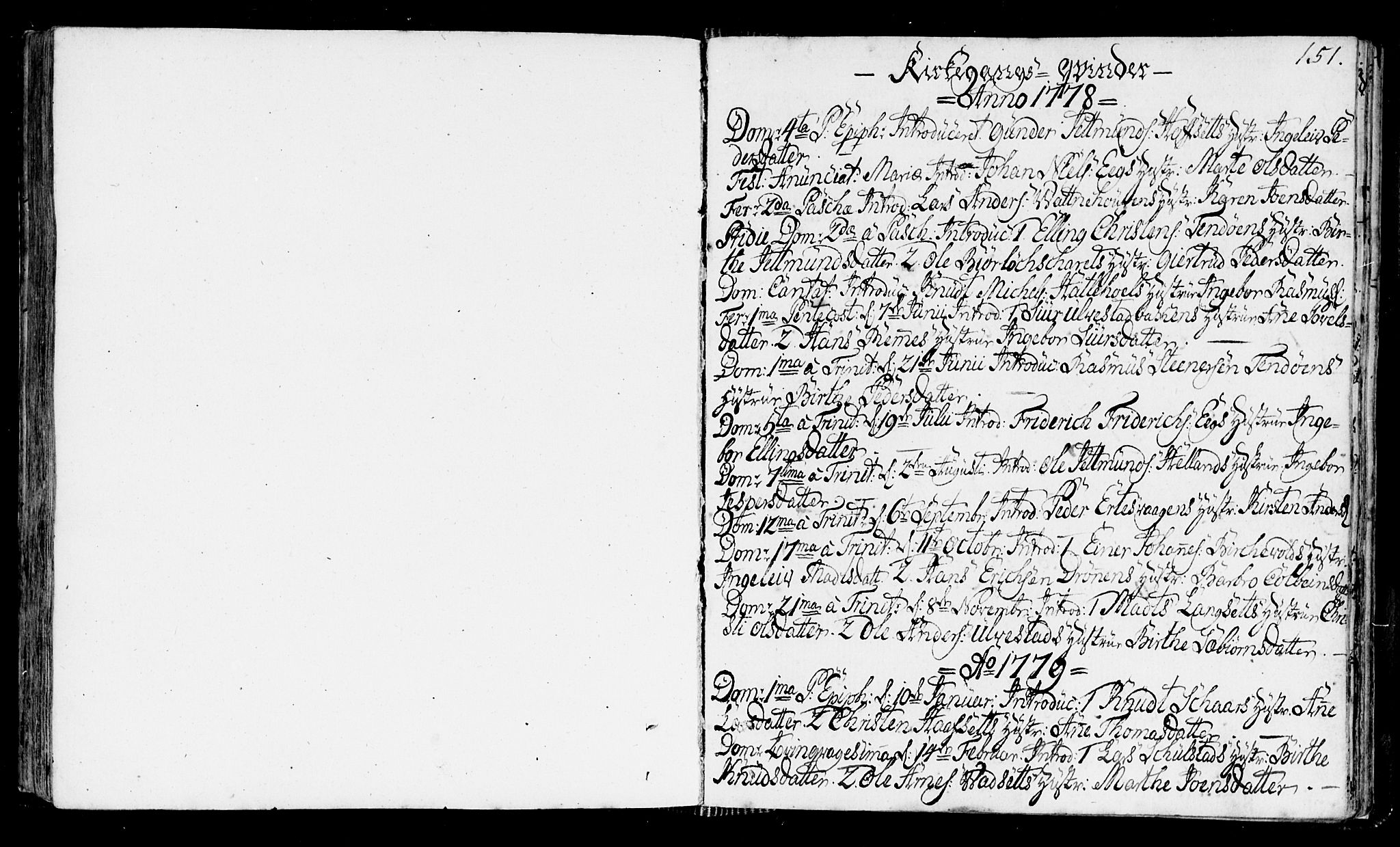 Ministerialprotokoller, klokkerbøker og fødselsregistre - Møre og Romsdal, SAT/A-1454/525/L0372: Parish register (official) no. 525A02, 1778-1817, p. 151