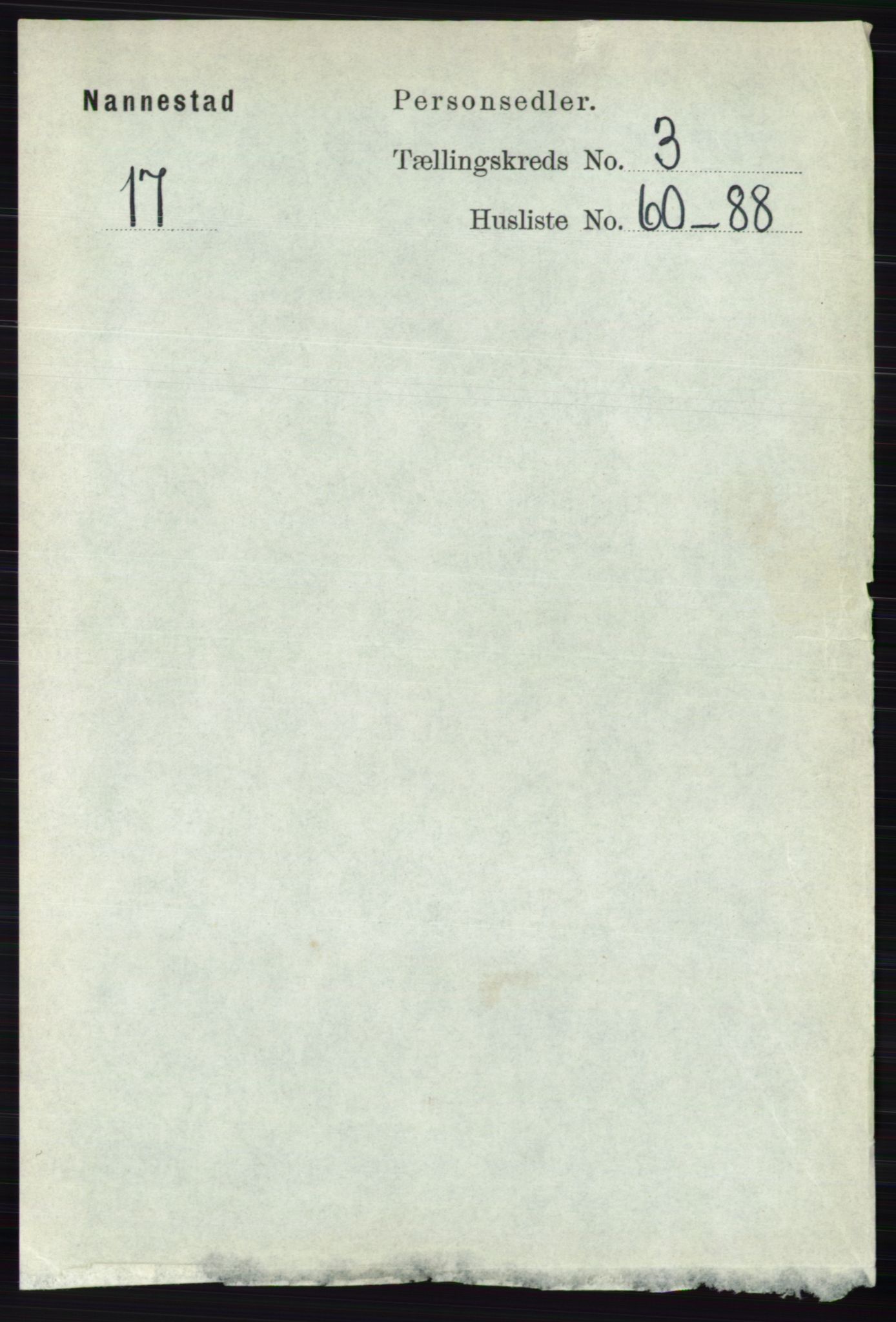 RA, 1891 census for 0238 Nannestad, 1891, p. 1816