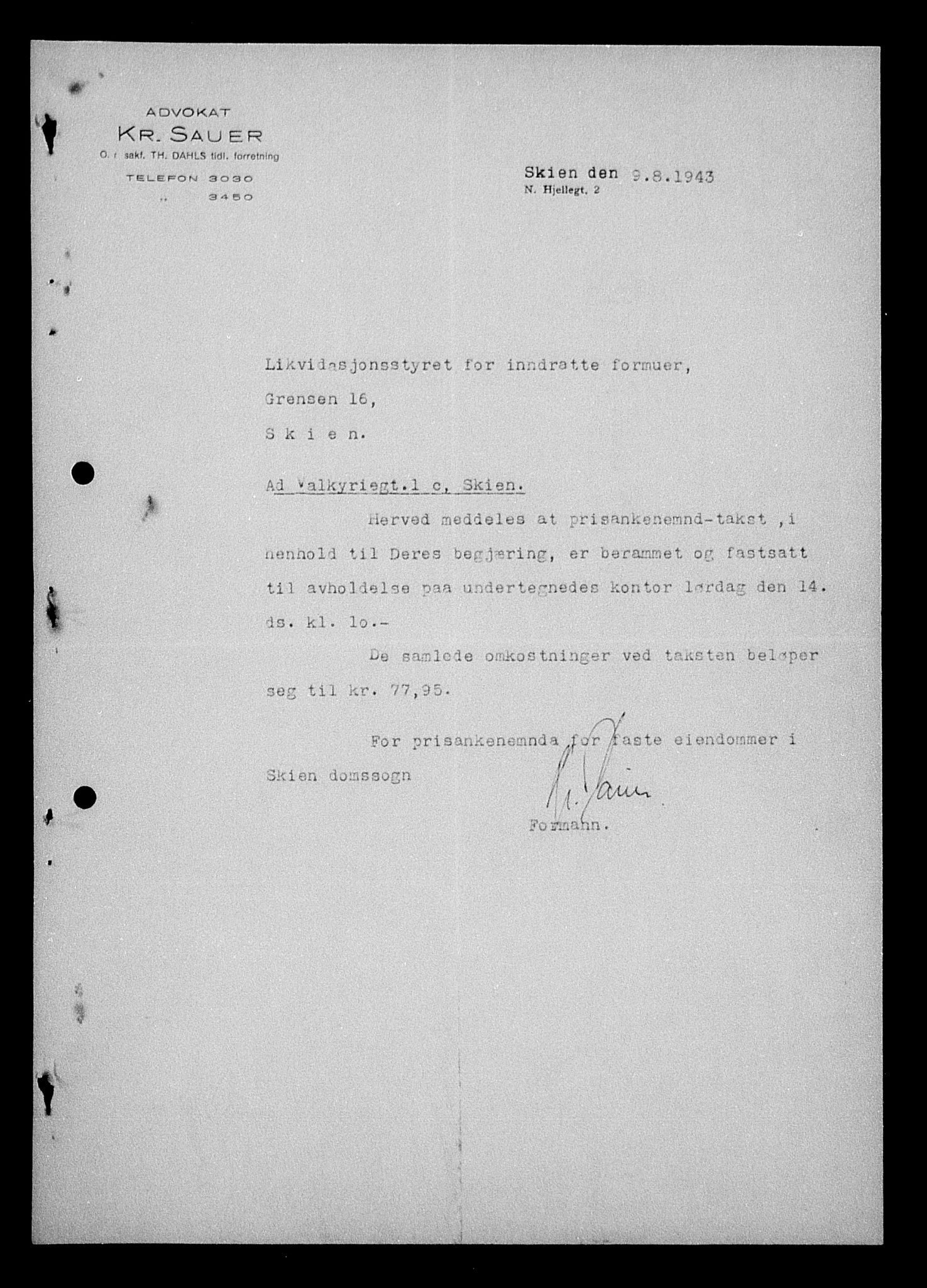 Justisdepartementet, Tilbakeføringskontoret for inndratte formuer, AV/RA-S-1564/H/Hc/Hcd/L0990: --, 1945-1947, p. 66