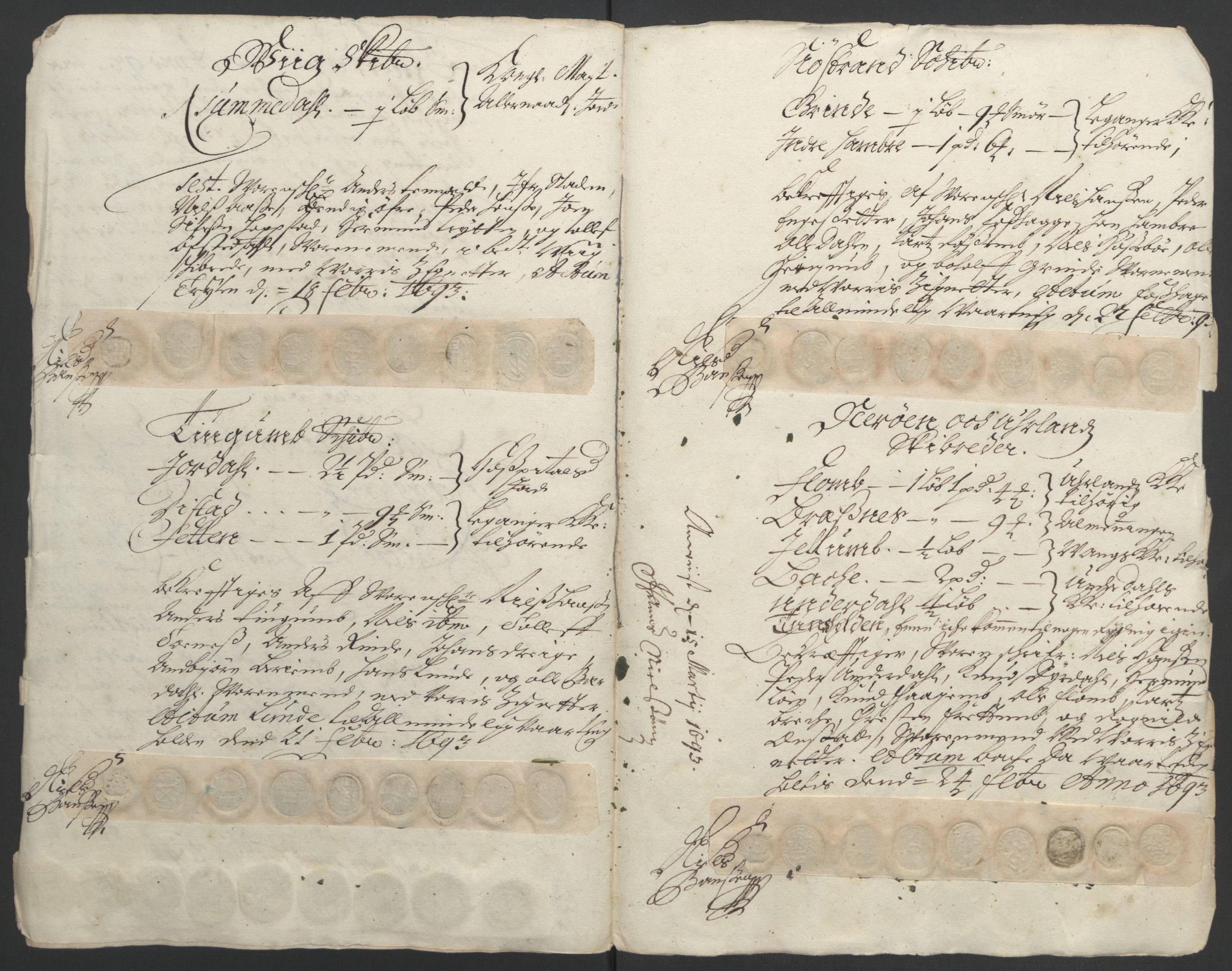 Rentekammeret inntil 1814, Reviderte regnskaper, Fogderegnskap, AV/RA-EA-4092/R52/L3306: Fogderegnskap Sogn, 1691-1692, p. 382