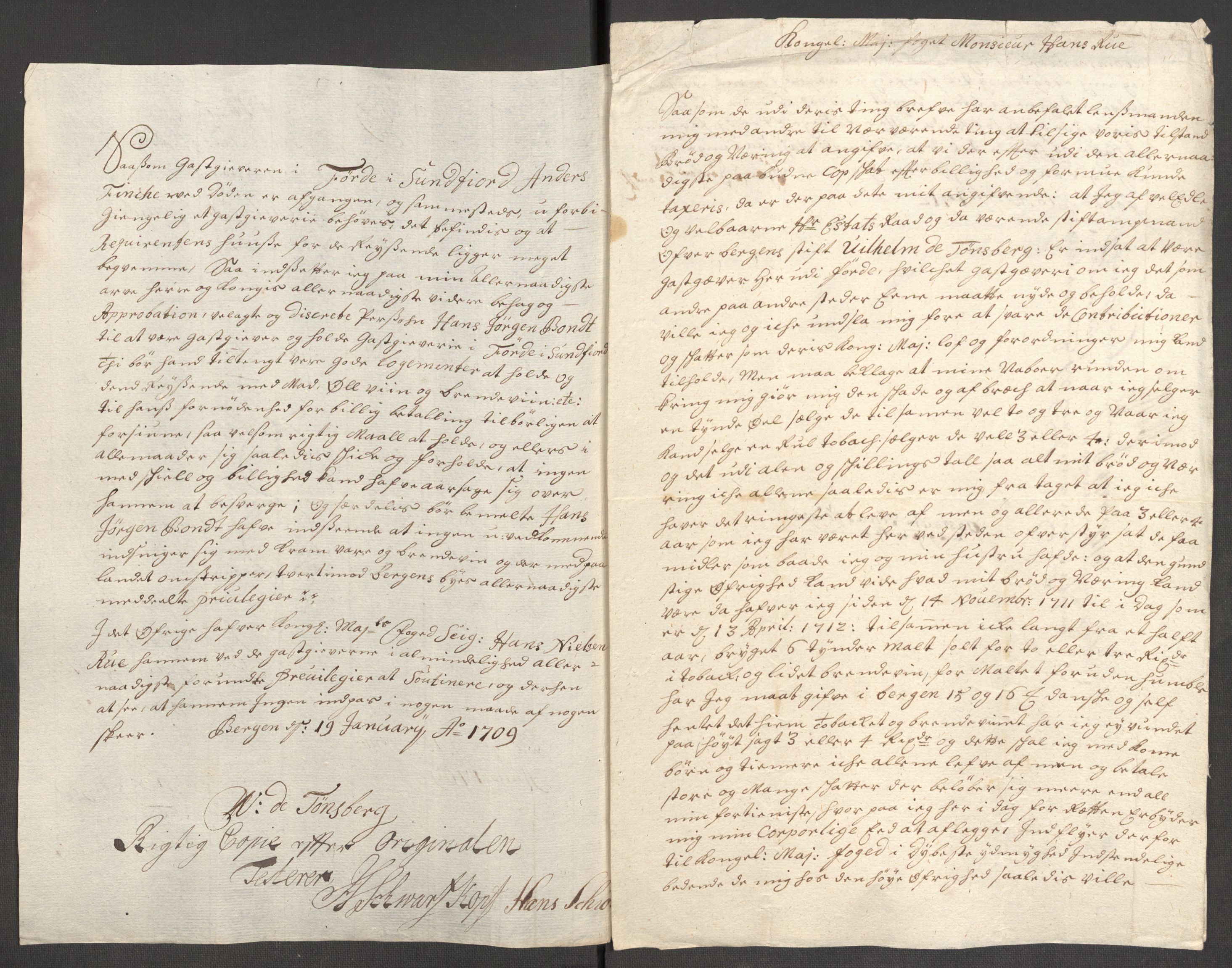 Rentekammeret inntil 1814, Reviderte regnskaper, Fogderegnskap, AV/RA-EA-4092/R53/L3434: Fogderegnskap Sunn- og Nordfjord, 1711, p. 23