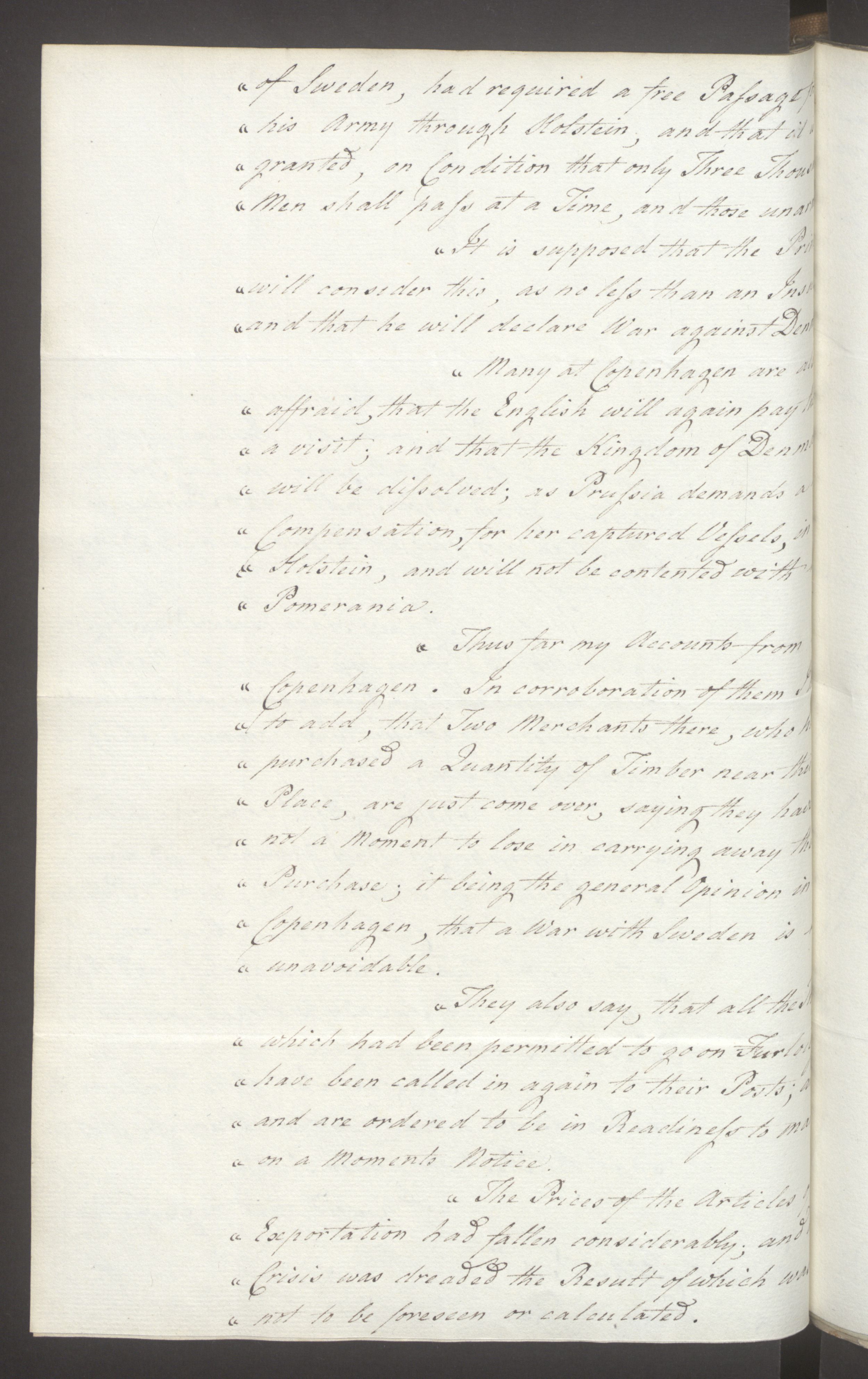 Foreign Office*, UKA/-/FO 38/16: Sir C. Gordon. Reports from Malmö, Jonkoping, and Helsingborg, 1814, p. 54