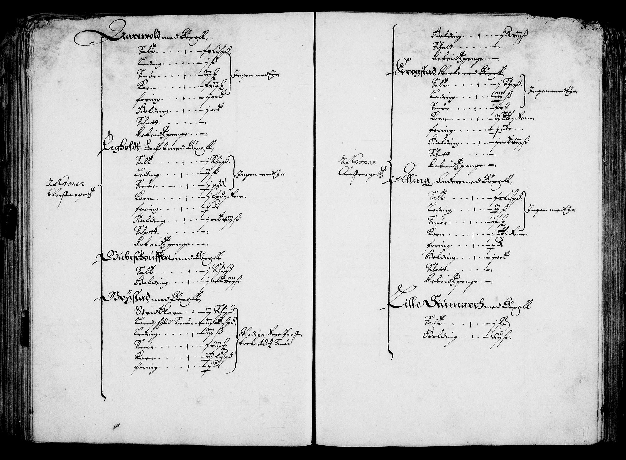 Rentekammeret inntil 1814, Realistisk ordnet avdeling, AV/RA-EA-4070/On/L0001/0001: Statens gods / [Jj 1]: Jordebok over Hannibal Sehesteds gods, 1651, p. 131