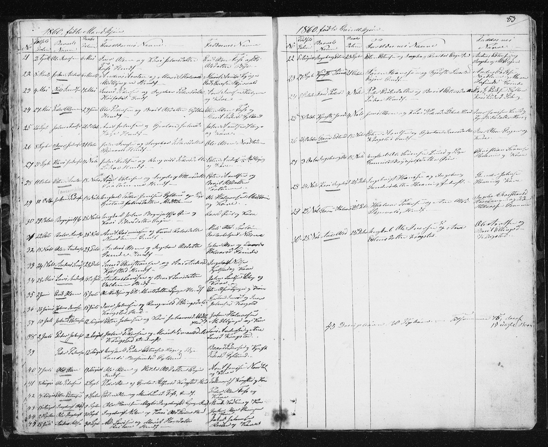 Ministerialprotokoller, klokkerbøker og fødselsregistre - Sør-Trøndelag, AV/SAT-A-1456/692/L1110: Parish register (copy) no. 692C05, 1849-1889, p. 83