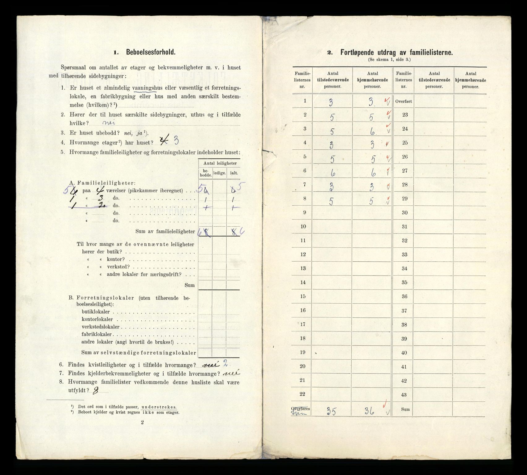 RA, 1910 census for Trondheim, 1910, p. 23634