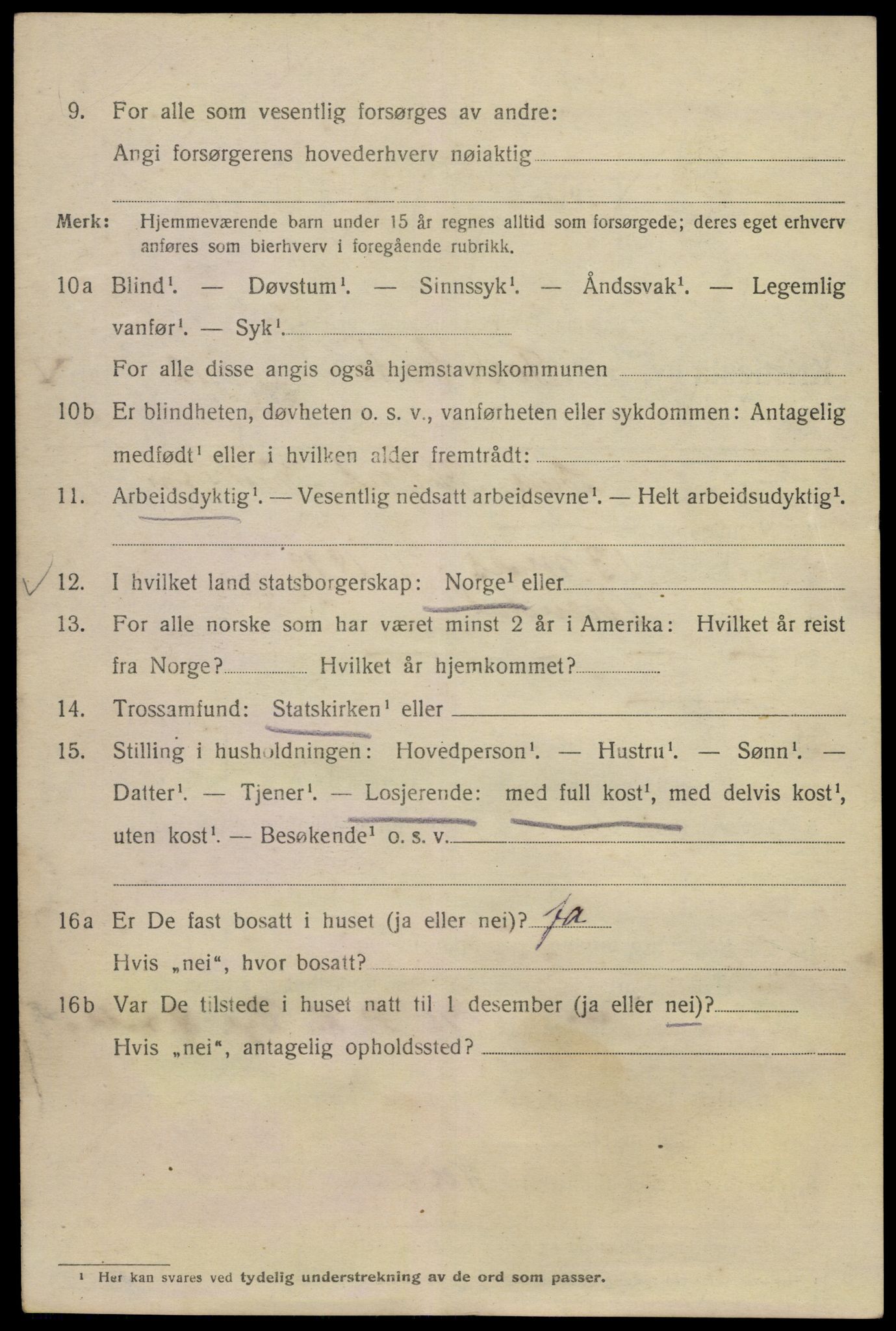 SAO, 1920 census for Kristiania, 1920, p. 593782