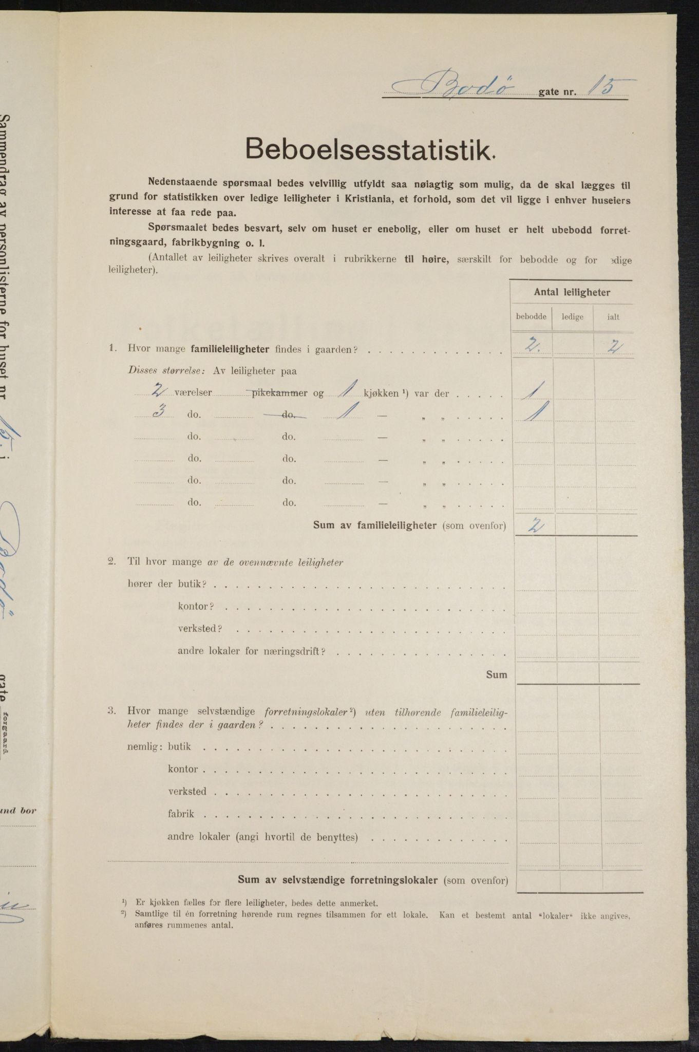 OBA, Municipal Census 1914 for Kristiania, 1914, p. 6777