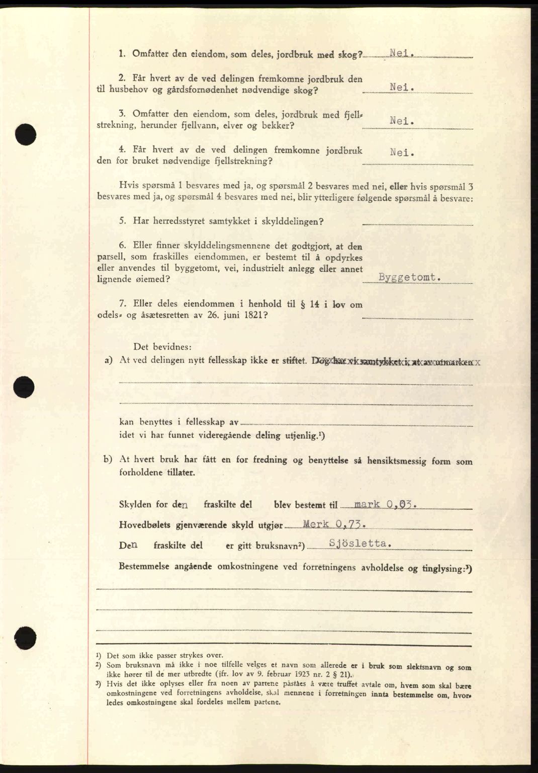 Romsdal sorenskriveri, AV/SAT-A-4149/1/2/2C: Mortgage book no. A10, 1941-1941, Diary no: : 1300/1941