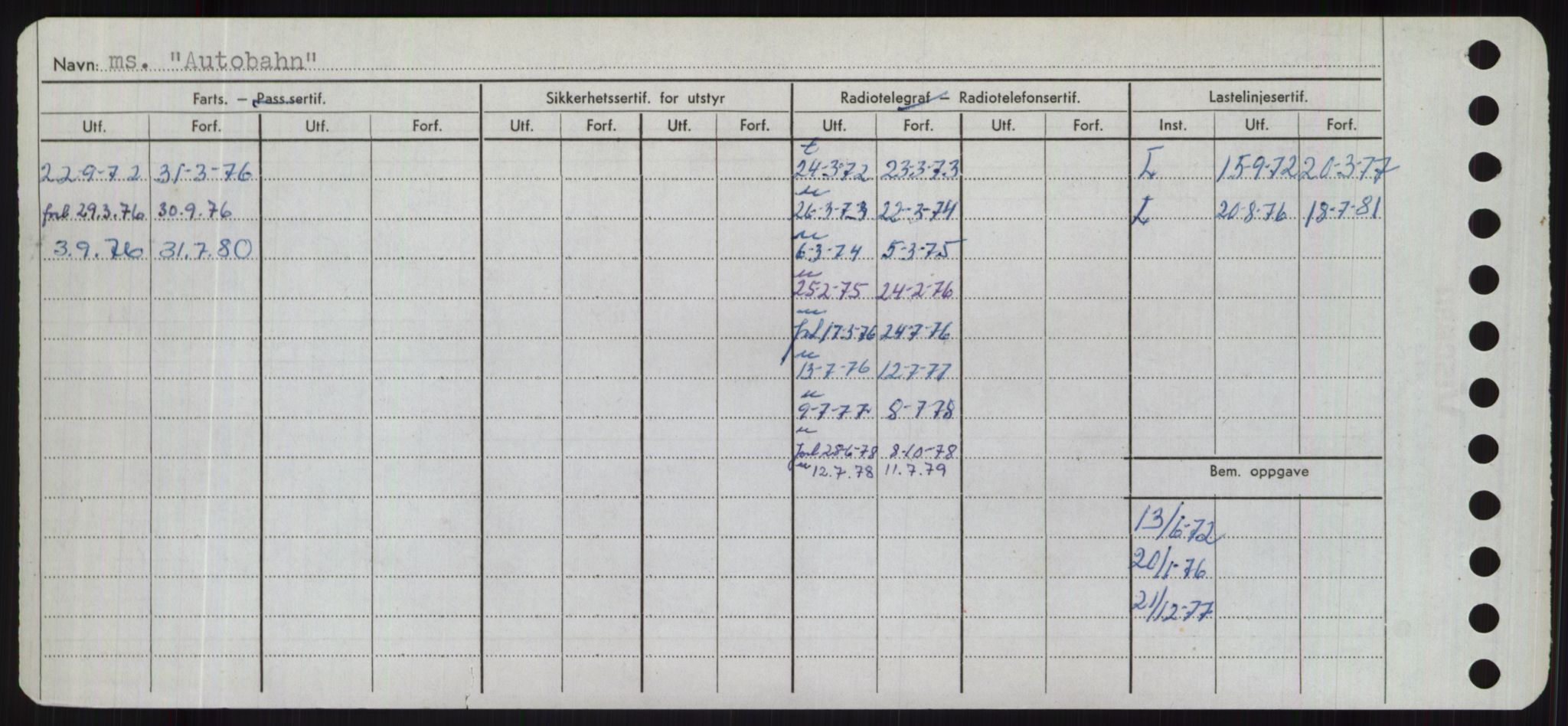 Sjøfartsdirektoratet med forløpere, Skipsmålingen, AV/RA-S-1627/H/Hd/L0002: Fartøy, Apa-Axe, p. 508