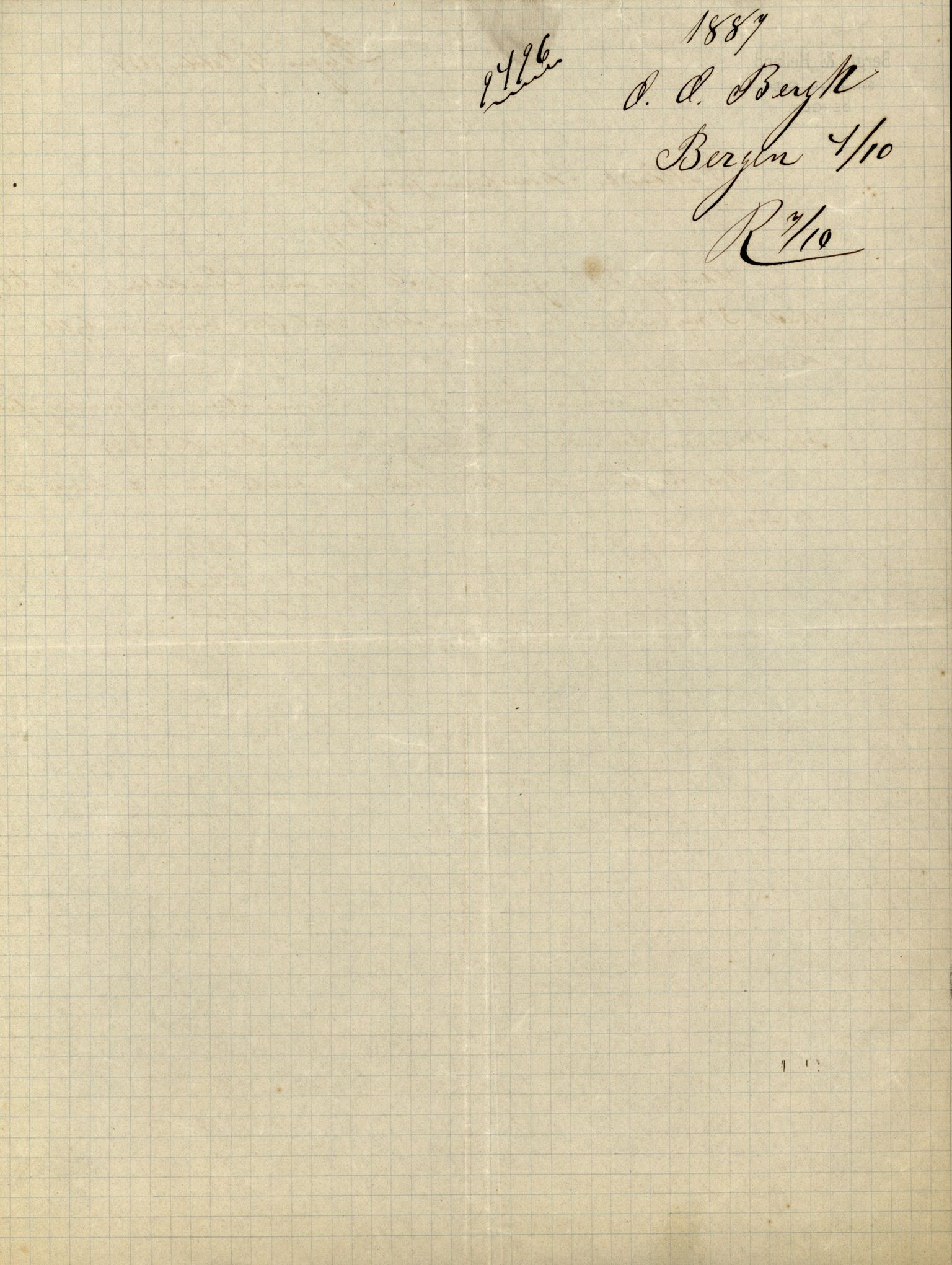 Pa 63 - Østlandske skibsassuranceforening, VEMU/A-1079/G/Ga/L0019/0005: Havaridokumenter / Fridleik, Nordstjernen, Ocean, Olaf Roll, Olaf Kyrre, 1886, p. 17