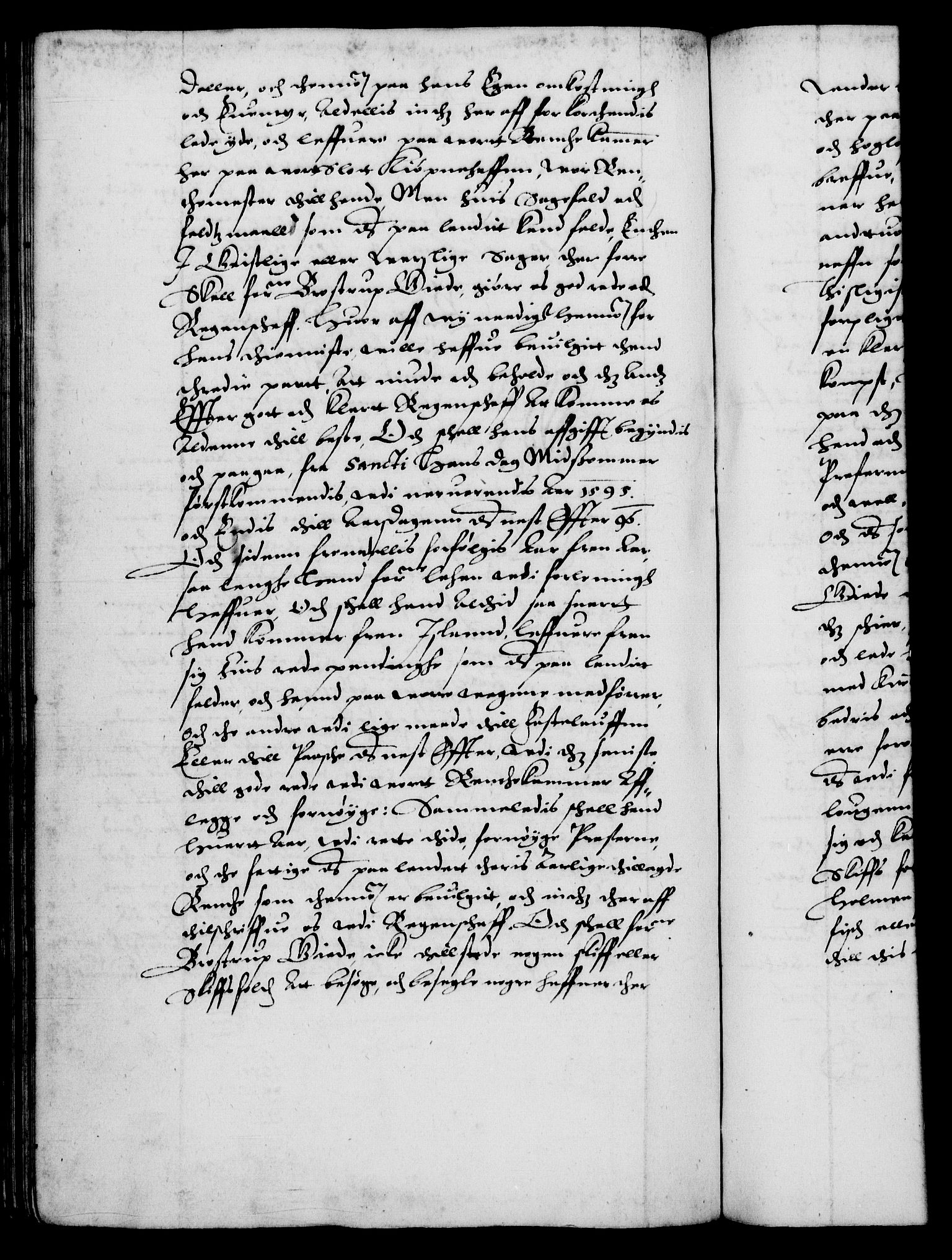 Danske Kanselli 1572-1799, RA/EA-3023/F/Fc/Fca/Fcaa/L0002: Norske registre (mikrofilm), 1588-1596, p. 249b