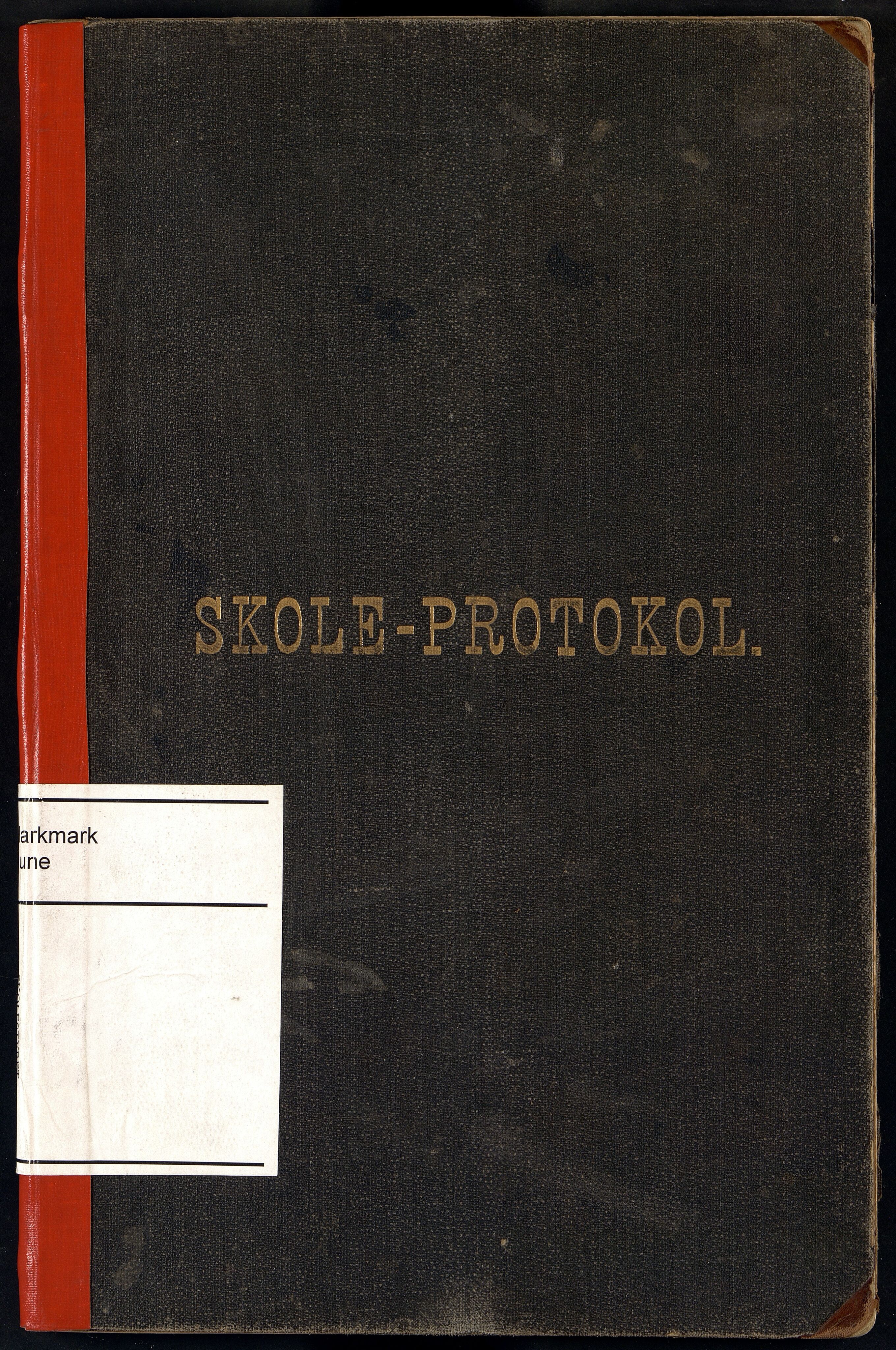 Halse og Harkmark kommune - Hille Skole, ARKSOR/1002HH561/H/L0001: Skoleprotokoll, 1892-1915